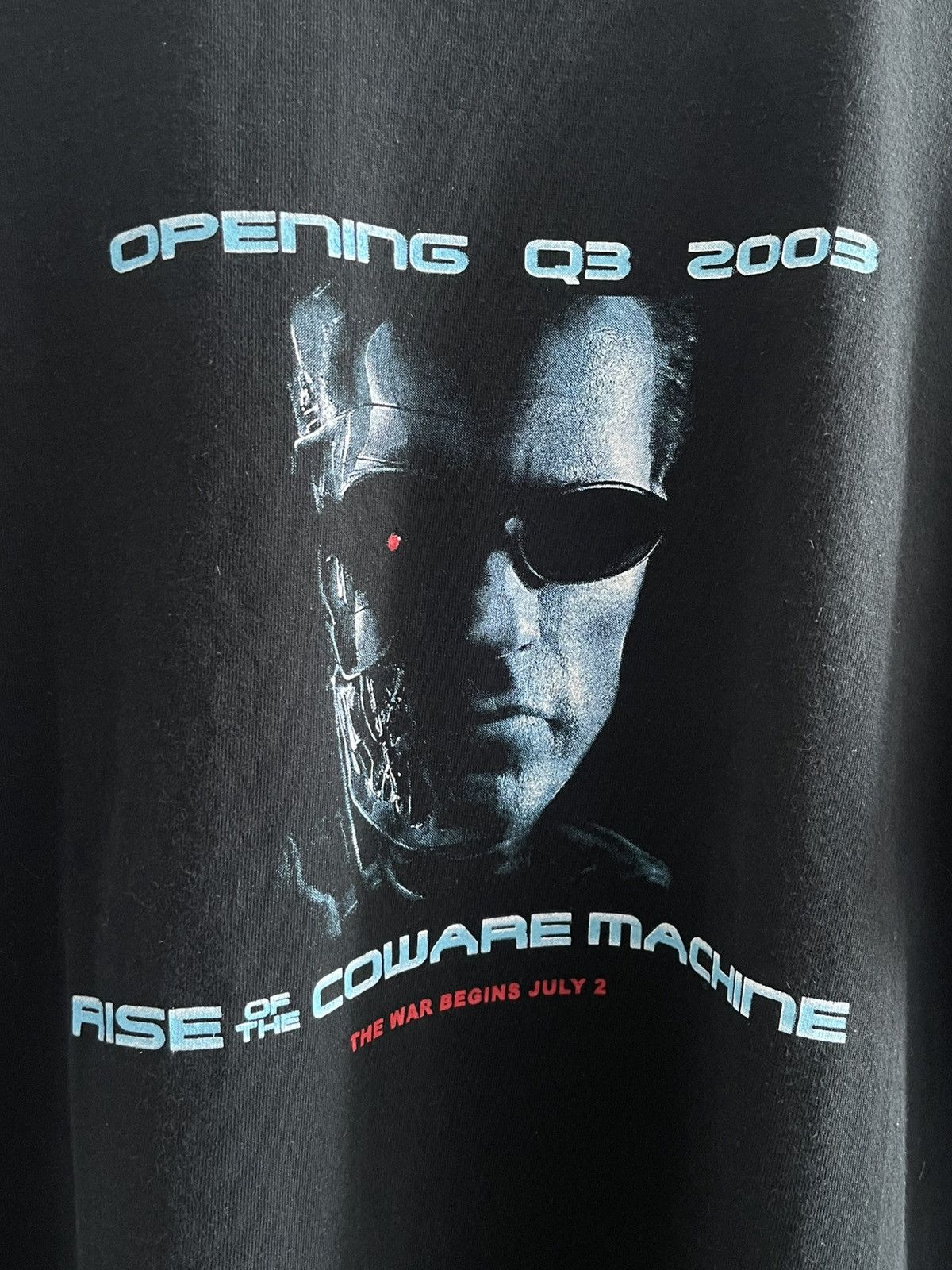 Vintage Vintage 2003 Terminator 3 “Rise of the Coware Machine” Tee Size US XL / EU 56 / 4 - 3 Thumbnail