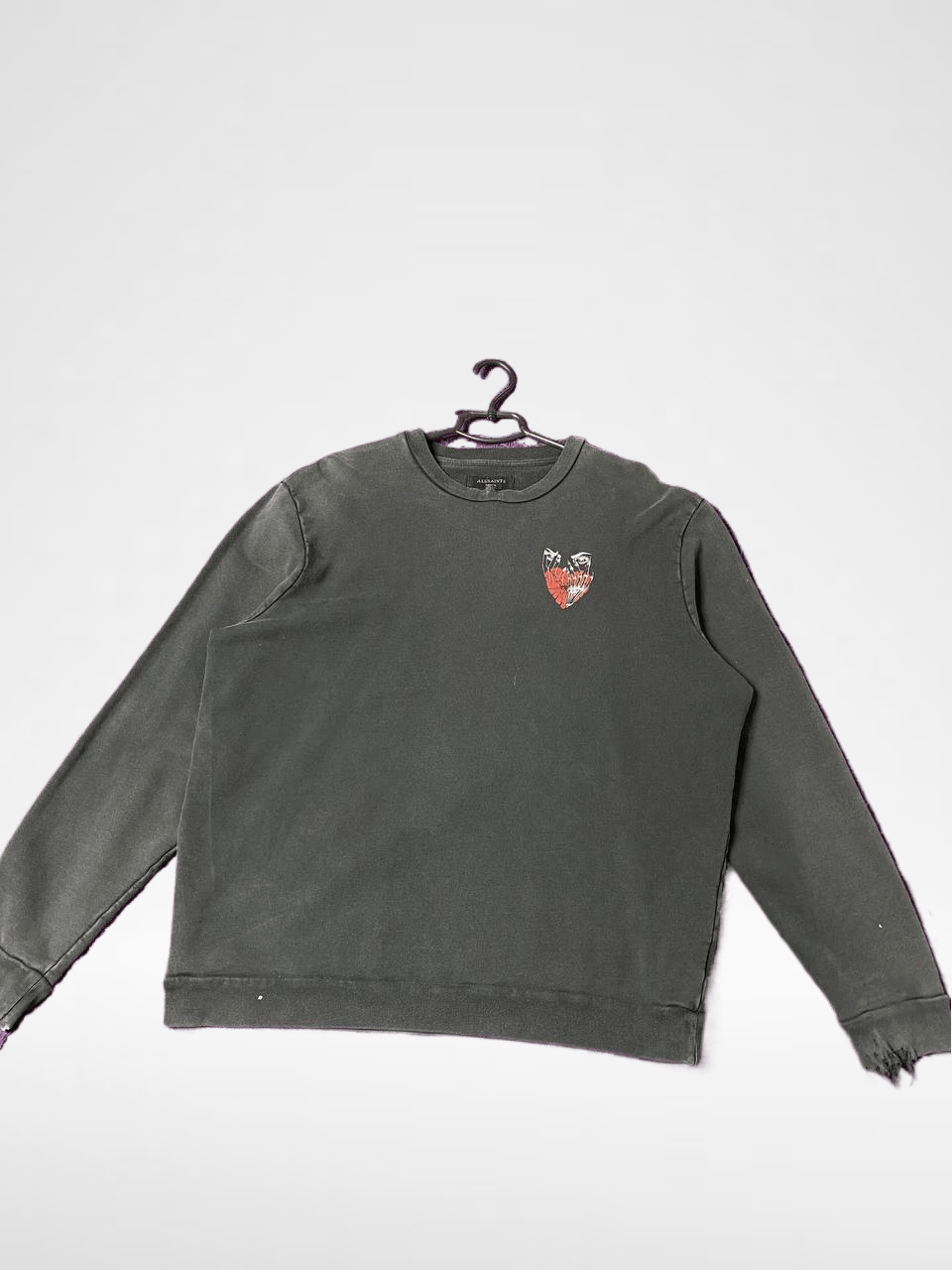 Allsaints VINTAGE Logo Allsaints Size M Sweatshirt Size US M / EU 48-50 / 2 - 1 Thumbnail