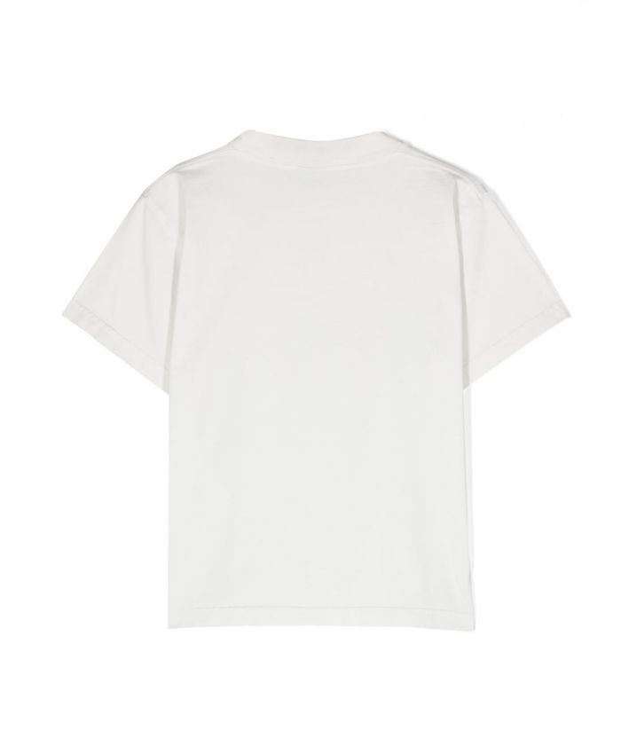 Balenciaga o1mt1gz0924 KIDS DIY College T-Shirt in White Size US XXS / EU 40 - 2 Thumbnail