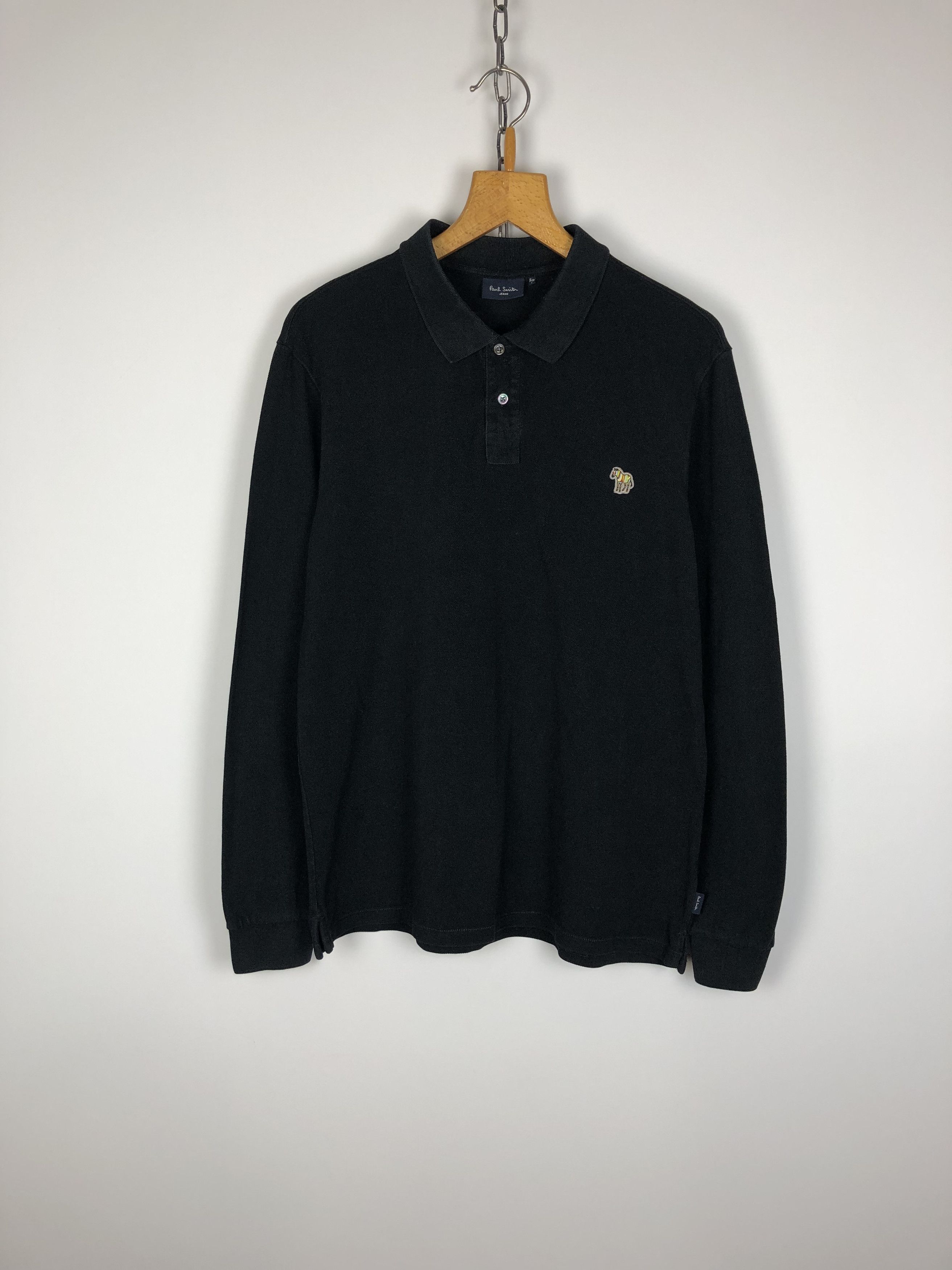 Paul Smith Paul Smith Jeans Longsleeve Small Logo Pullover Black size L Size US L / EU 52-54 / 3 - 1 Thumbnail