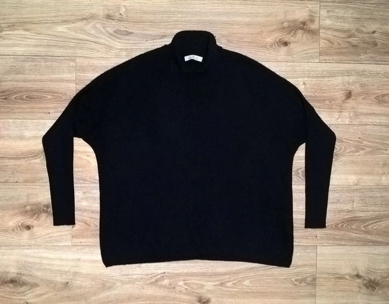 Other 100% cashmere sweater jumper navy black vintage Size M / US 6-8 / IT 42-44 - 1 Thumbnail