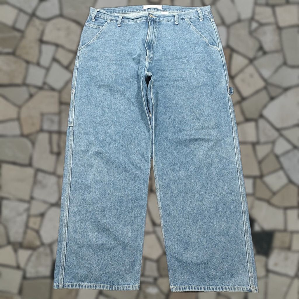 Levi's VINTAGE Levi's Carpenter Jeans Mens 38x30 Blue Relaxed Fit 5-Pocket Denim Seasonal 90s Skate Mens Size US 38 / EU 54 - 1 Thumbnail