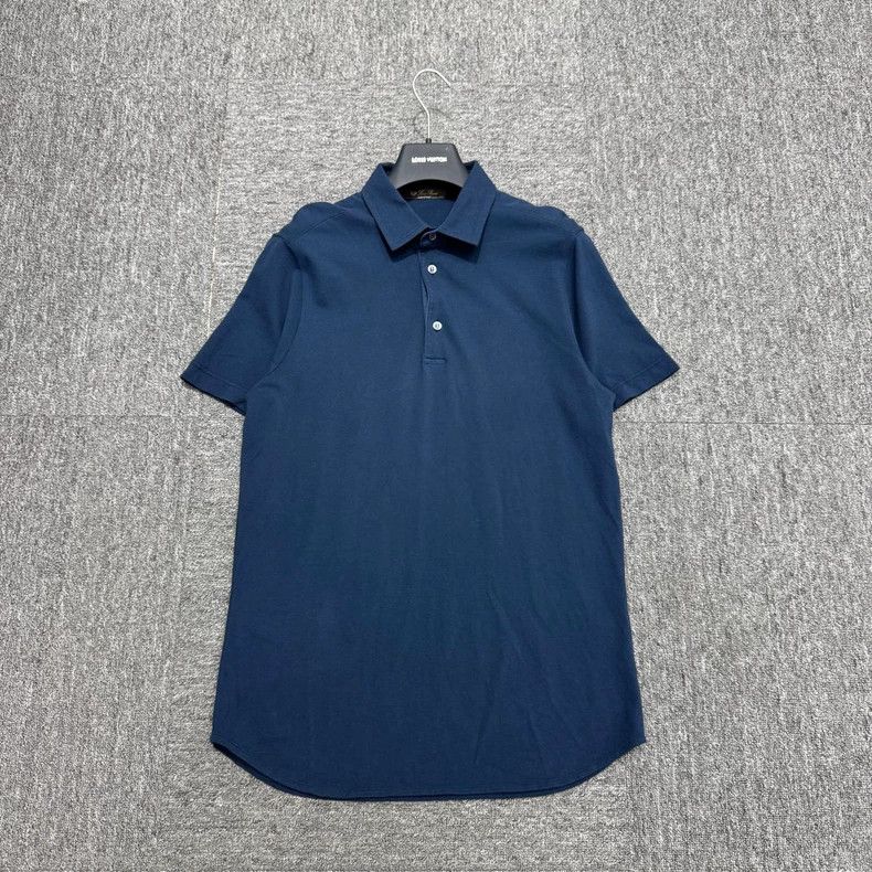 Loro Piana LORO PIANA Solid short sleeves Size US XS / EU 42 / 0 - 1 Thumbnail