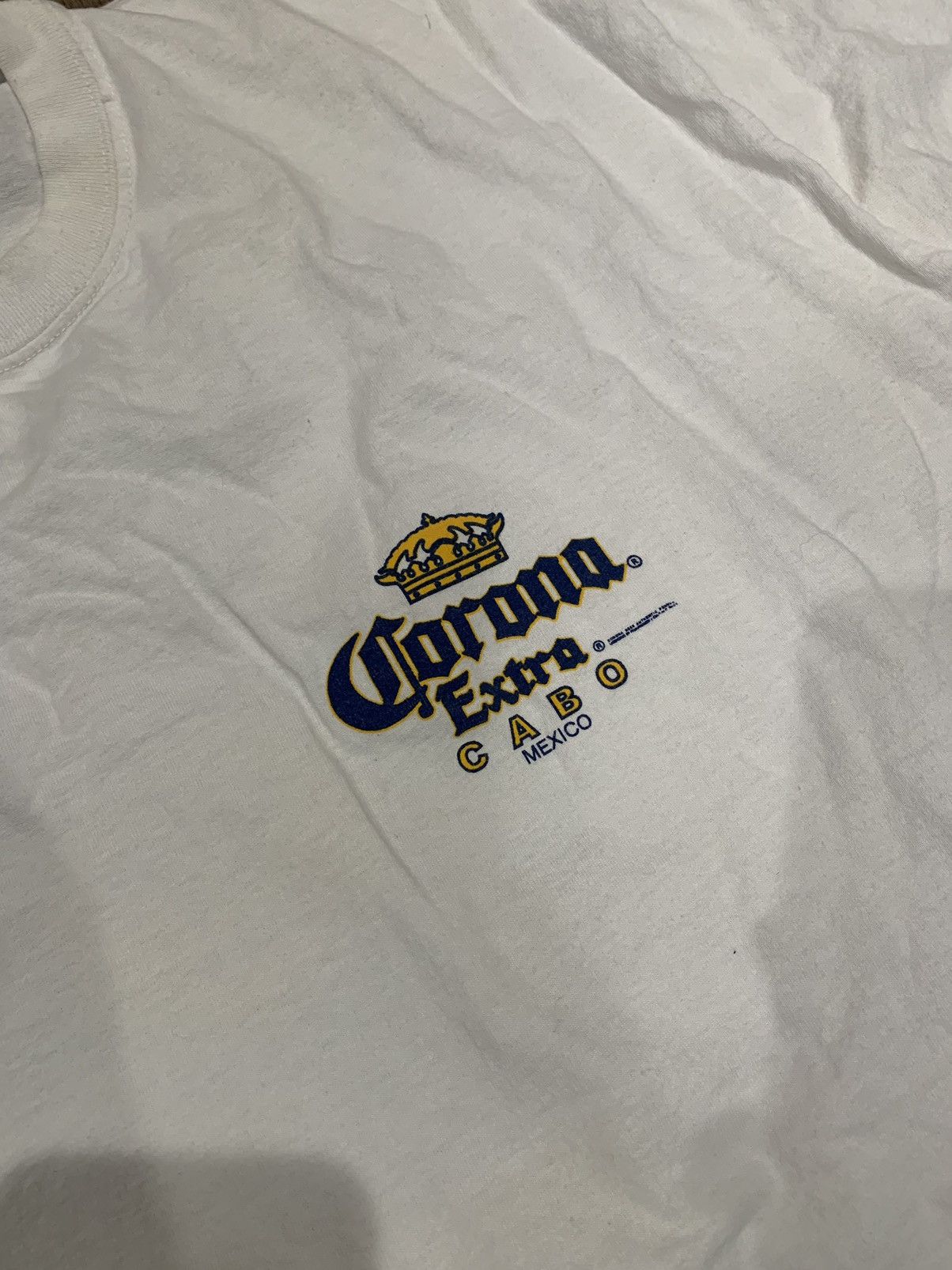 Vintage Vintage Y2K Corona Extra Save the water Graphic Tee Shirt Size US XL / EU 56 / 4 - 3 Thumbnail