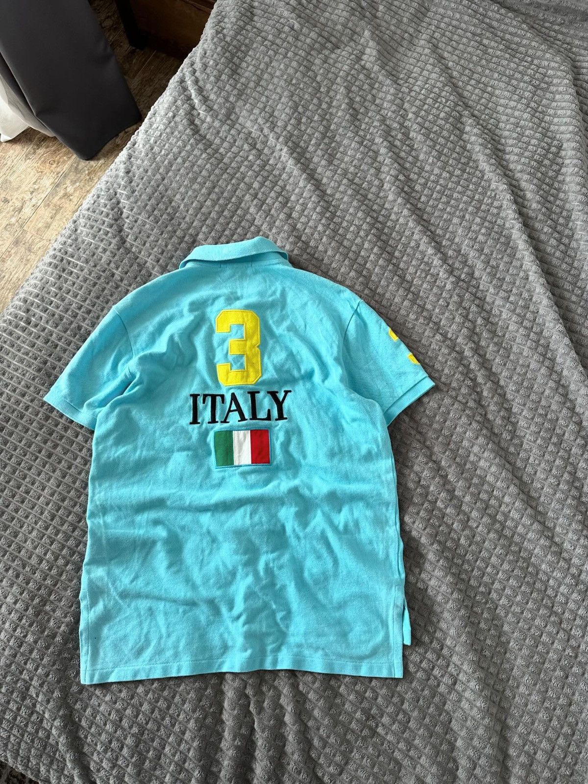 Polo Ralph Lauren × Vintage Vintage polo Ralph Lauren Italy 3 blue logo size M Size US M / EU 48-50 / 2 - 9 Thumbnail