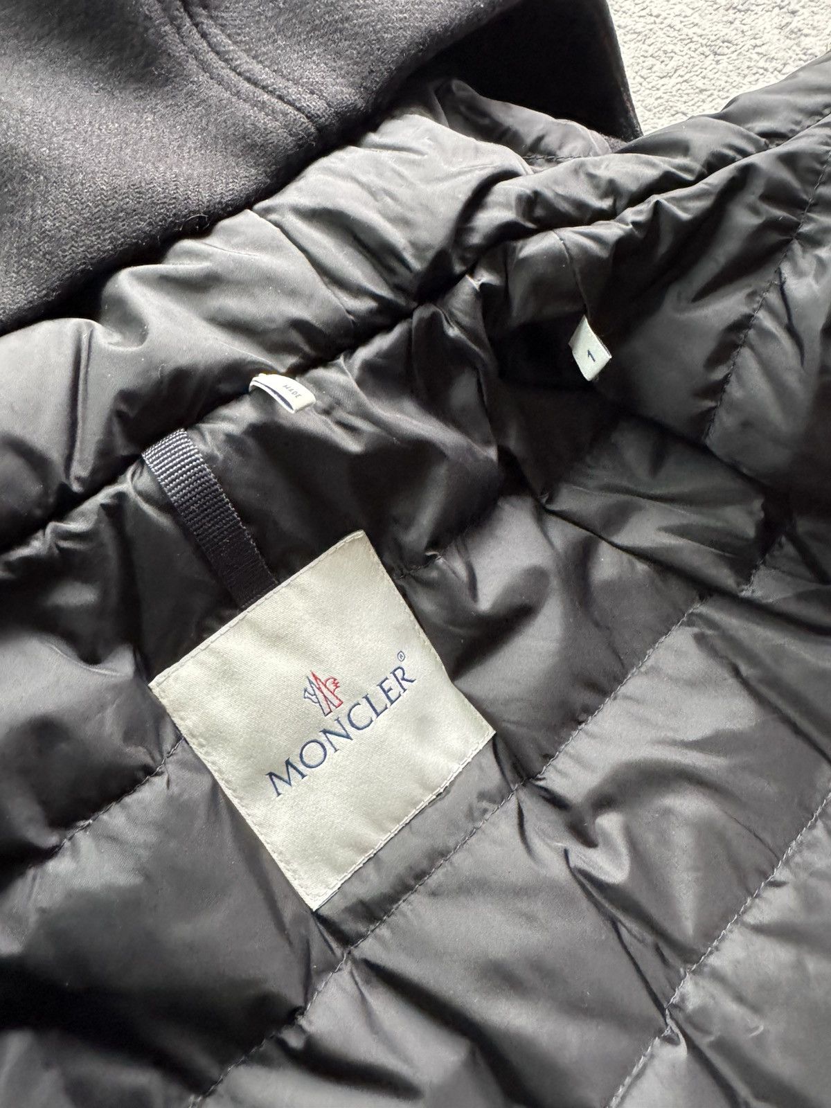 Moncler Moncler Arbu Wool Down Hooded Coat Size 1 Size XS / US 0-2 / IT 36-38 - 9 Thumbnail