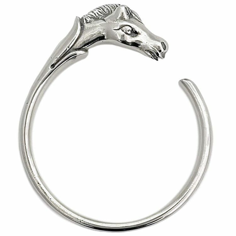 Hermes HERMES Bracelet Silver Metal Size ONE SIZE - 1 Thumbnail