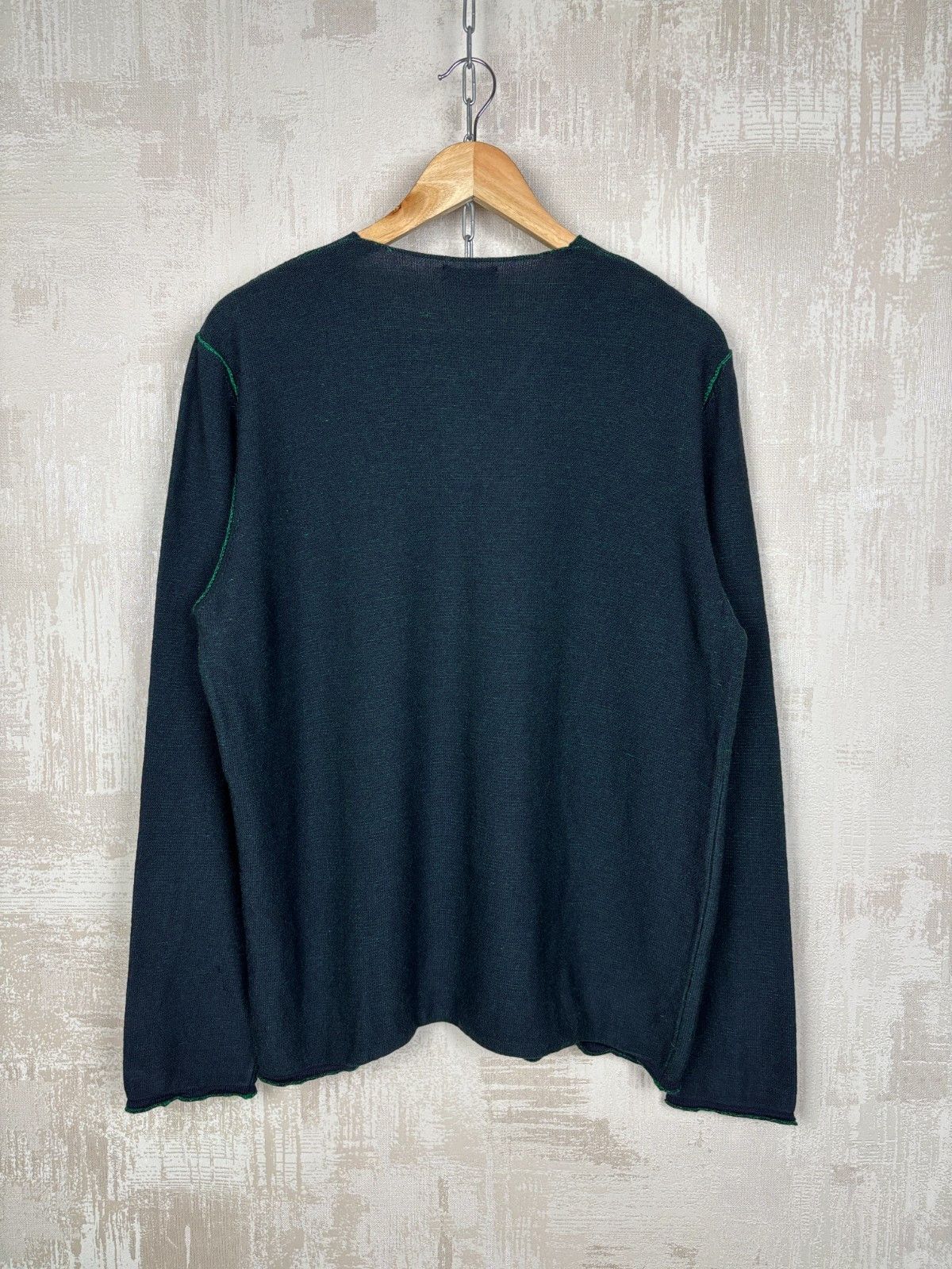Other Phil Petter V-neck Sweater Wool Blend Size US L / EU 52-54 / 3 - 13 Thumbnail