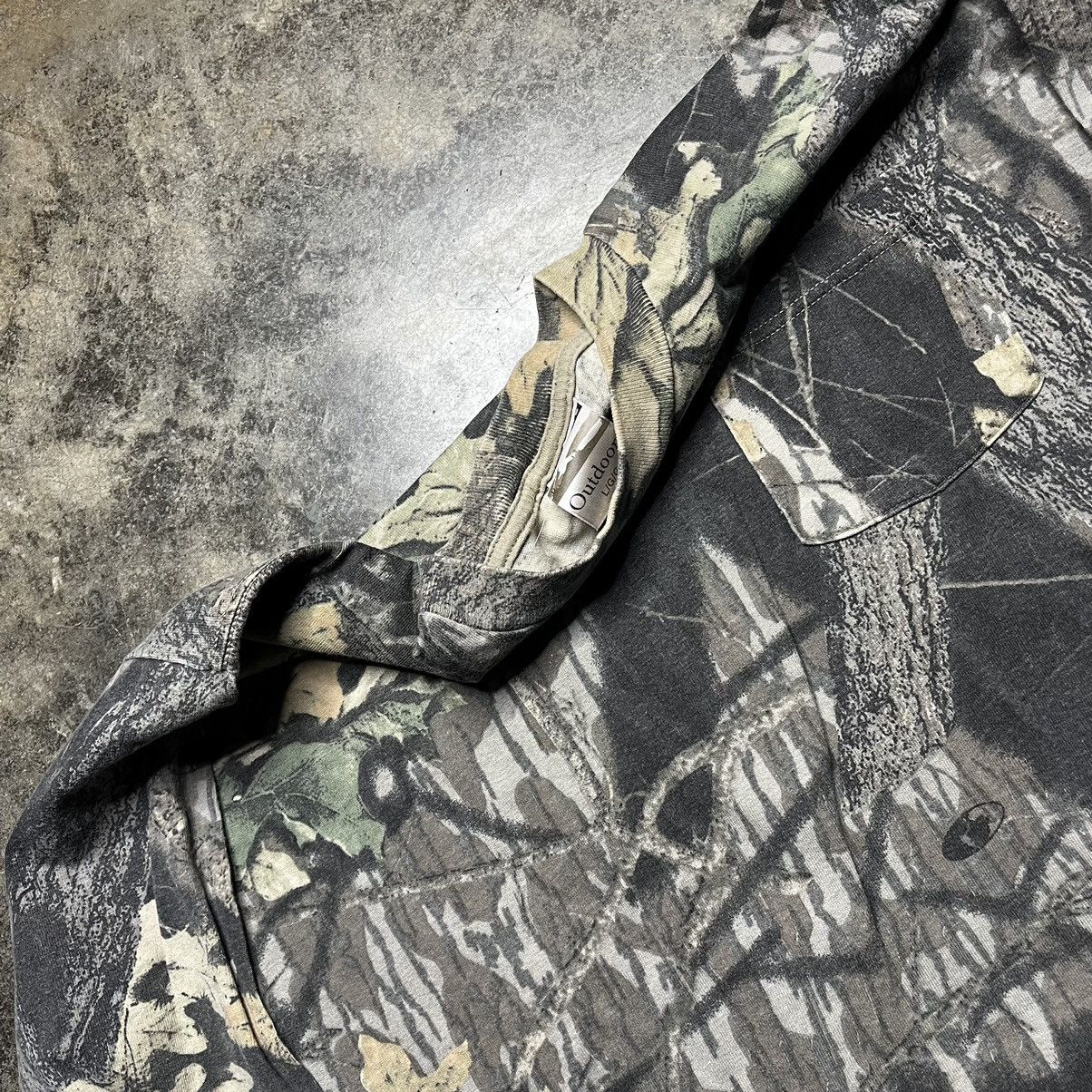 Vintage vintage longsleeve camo pocket tshirt Size US L / EU 52-54 / 3 - 3 Thumbnail