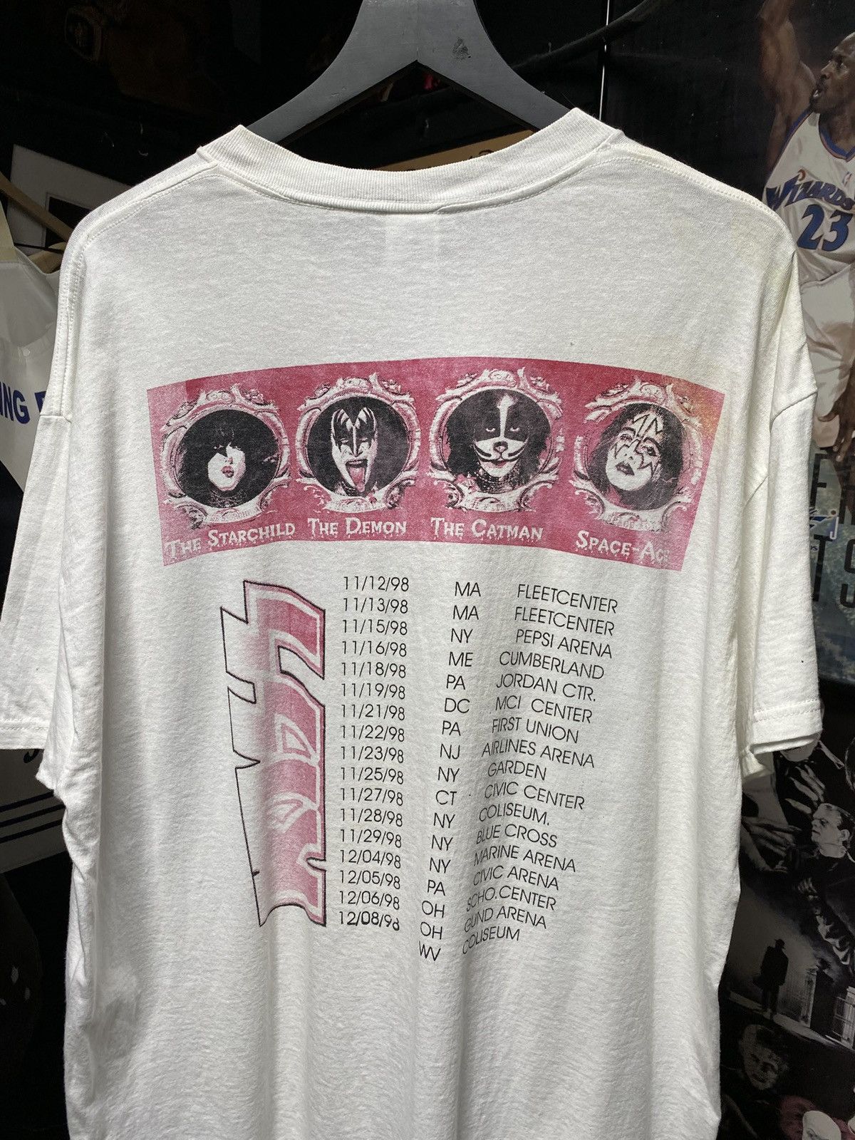 Vintage Vintage 90’s Kiss Band T-Shirt Vtg Tour Tee XLarge Size US XL / EU 56 / 4 - 7 Thumbnail