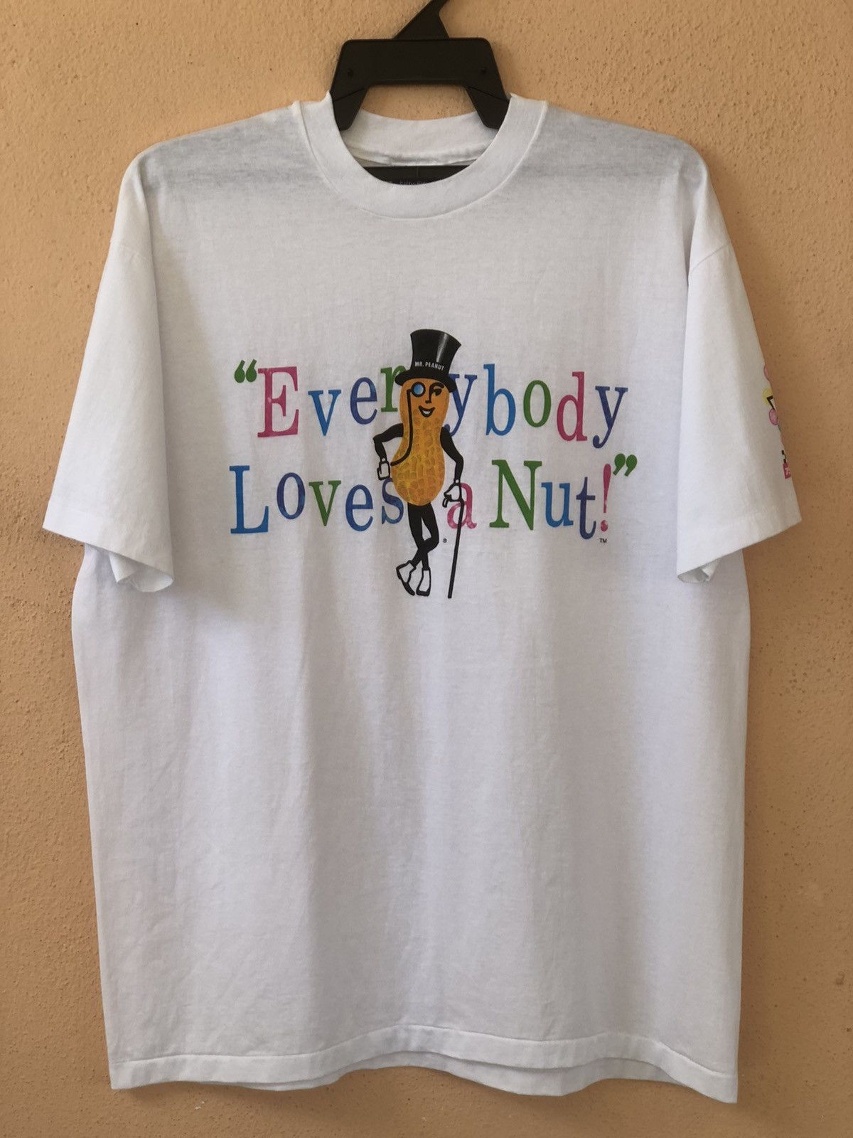 Vintage Vintage 90s MR PEANUT Rare Advertising Tee Size US XL / EU 56 / 4 - 1 Thumbnail