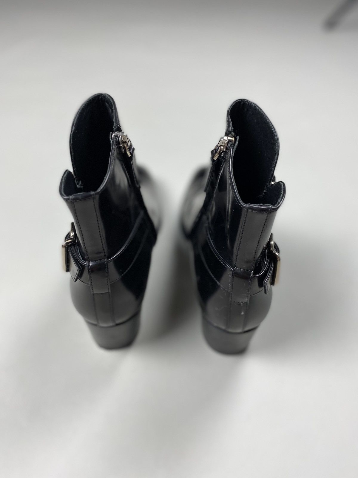 Tod's Tods ladies leather heeled boots shoes size 39 Size US 9 / IT 39 - 13 Thumbnail