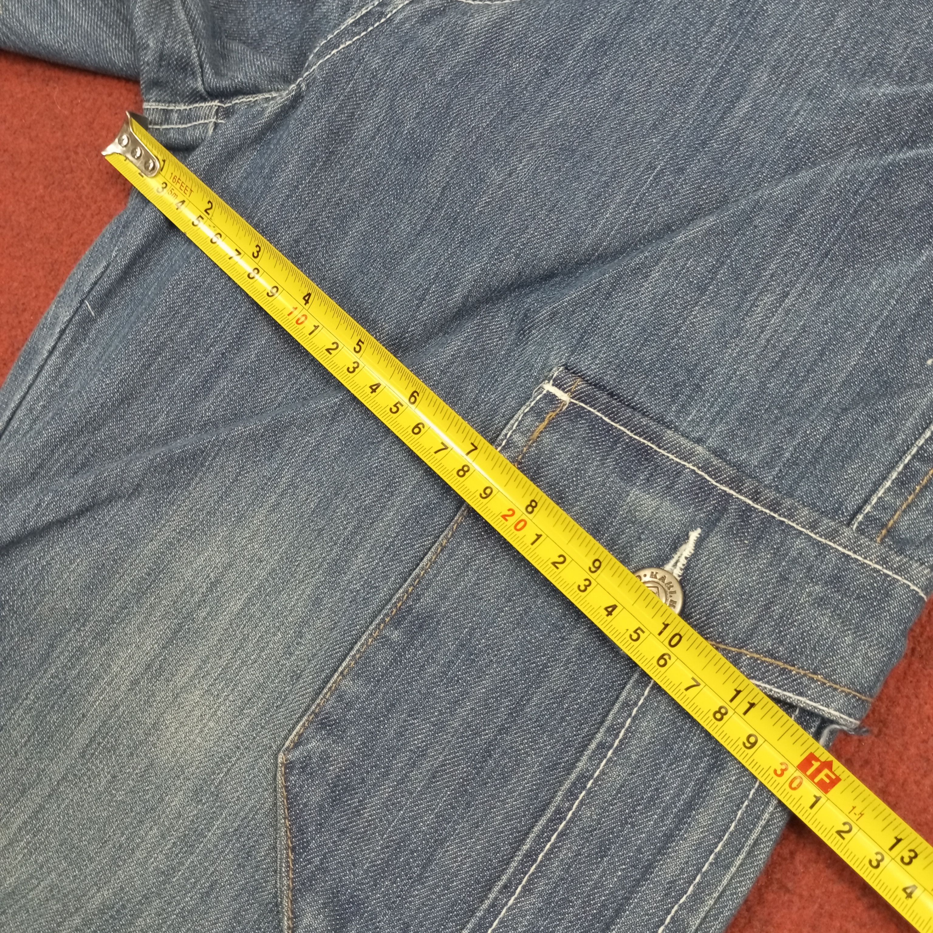 Karl Kani Karl Kani Cargo Style Streetwear Jeans Size US 27 - 9 Thumbnail