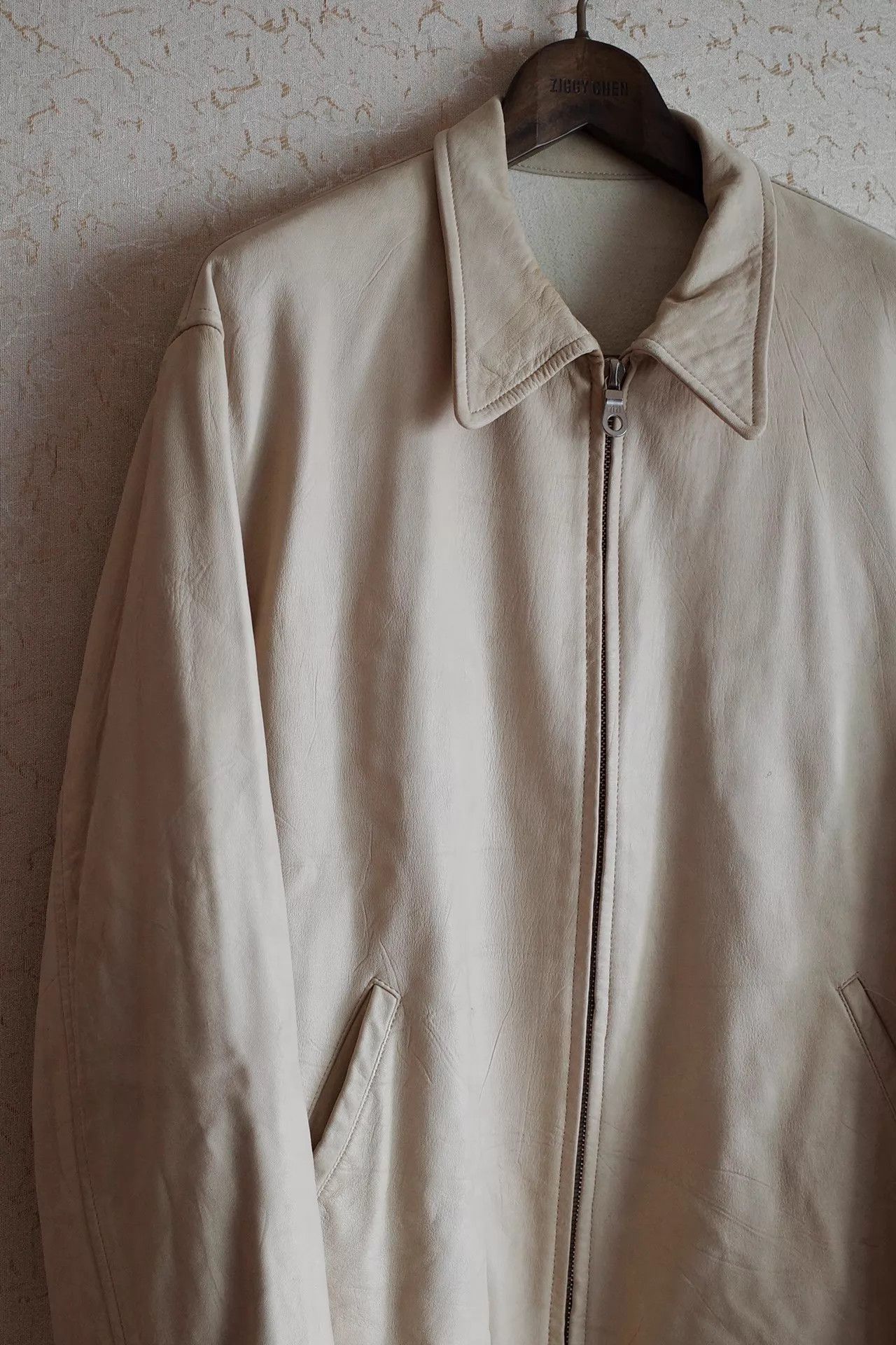 Y's for Men Y's 90s Men's Goatskin Short RIRI Zipper Jacket Size US XL / EU 56 / 4 - 4 Thumbnail