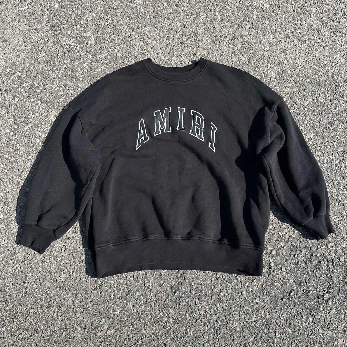 Amiri Amiri Big Logo Crewneck Size US S / EU 44-46 / 1 - 1 Thumbnail