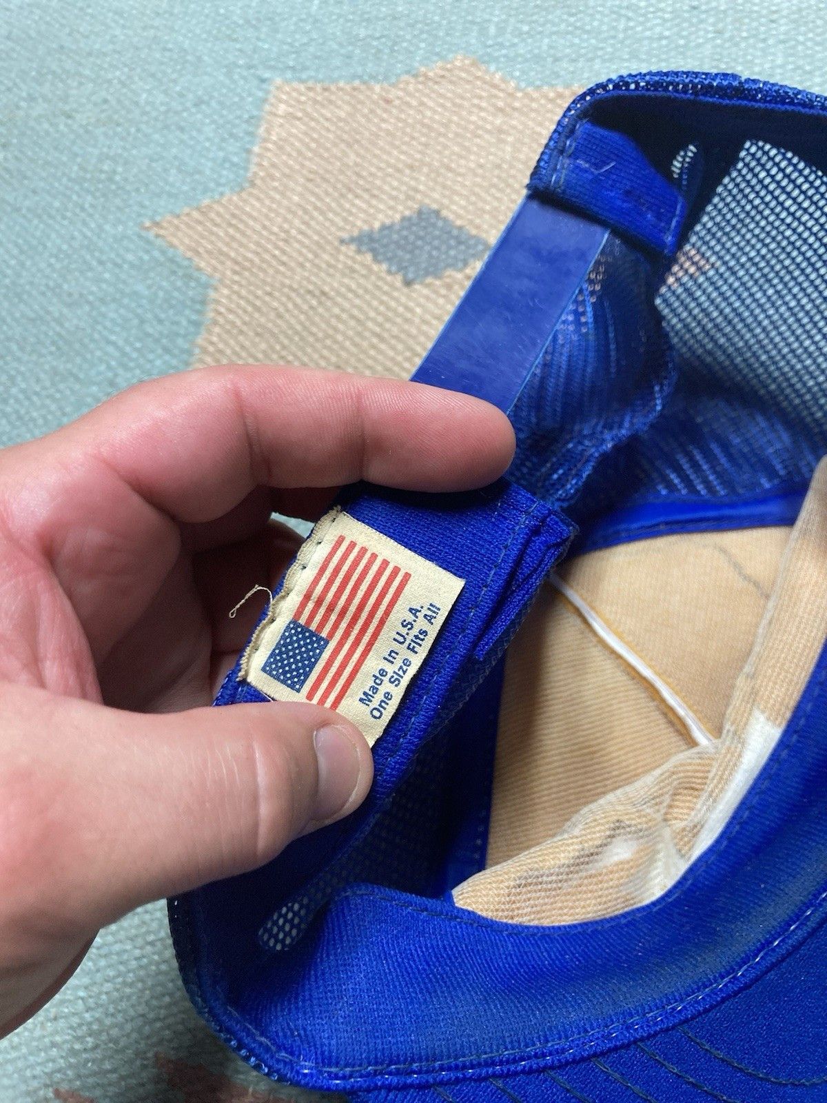 Vintage Vintage 80s trucker hat cadillac Michigan seagulls birds USA Size ONE SIZE - 7 Thumbnail