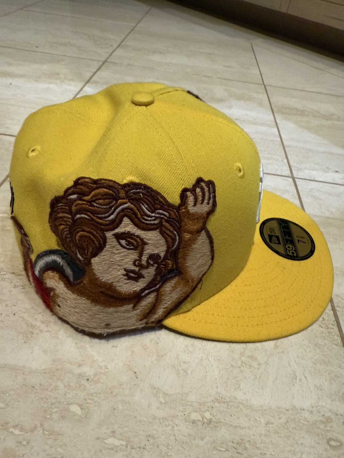 Jon Stan NYC Jon Stan LA Dodgers Fitted Blue Used 7 1-2