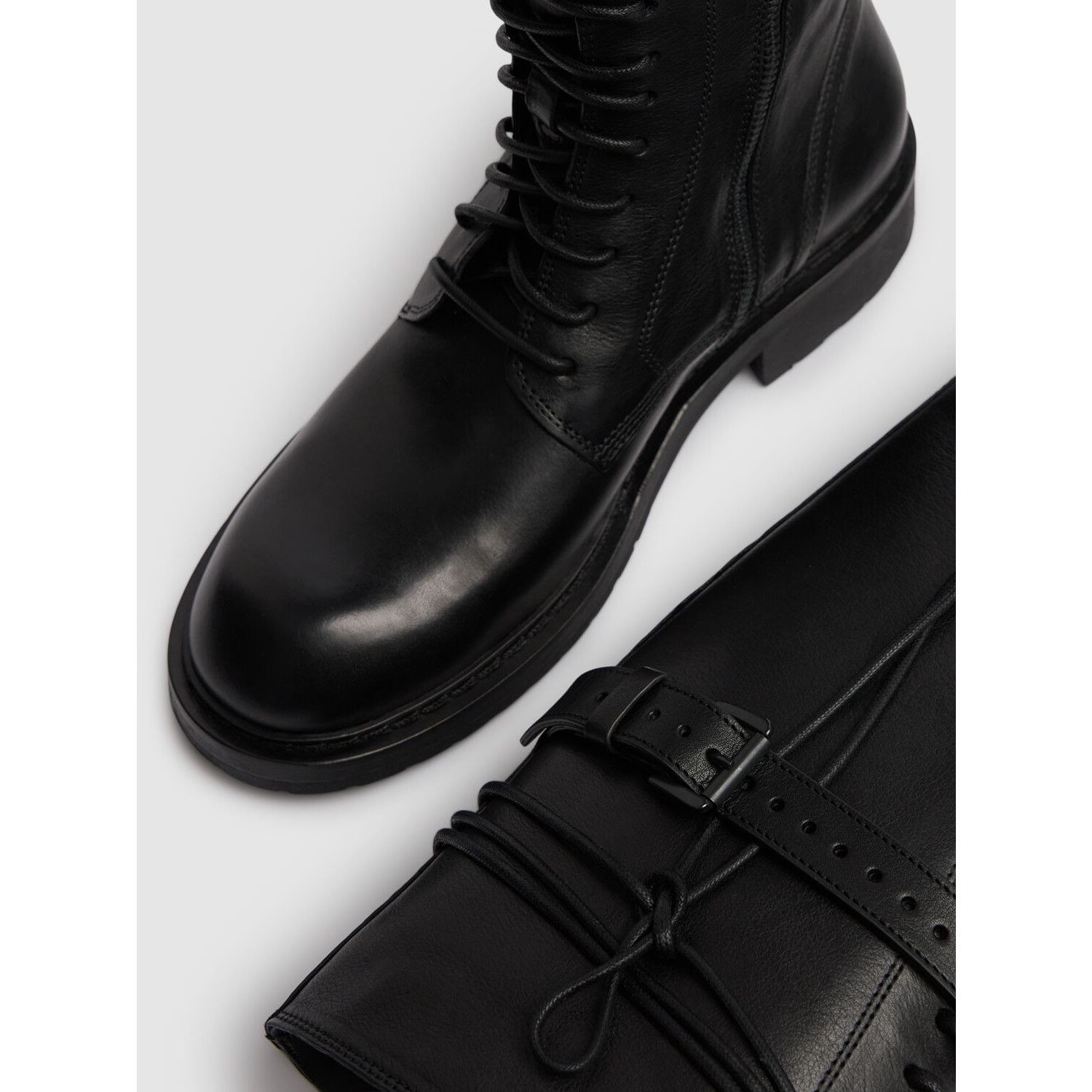 Ann Demeulemeester Ann Demeulemeester Danny Black Leather High Boots New & Auth Size US 8 / IT 38 - 3 Thumbnail