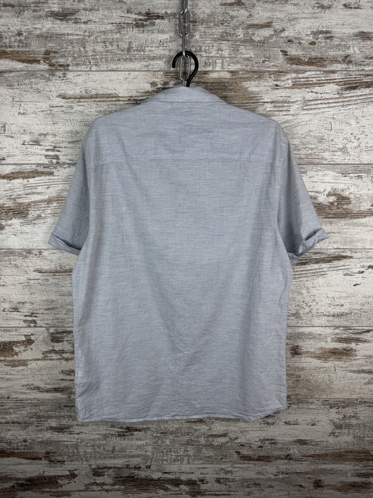 Allsaints × Japanese Brand × Vintage Mens Vintage AllSaints Avila SS shirts button up luxury Size US M / EU 48-50 / 2 - 8 Thumbnail