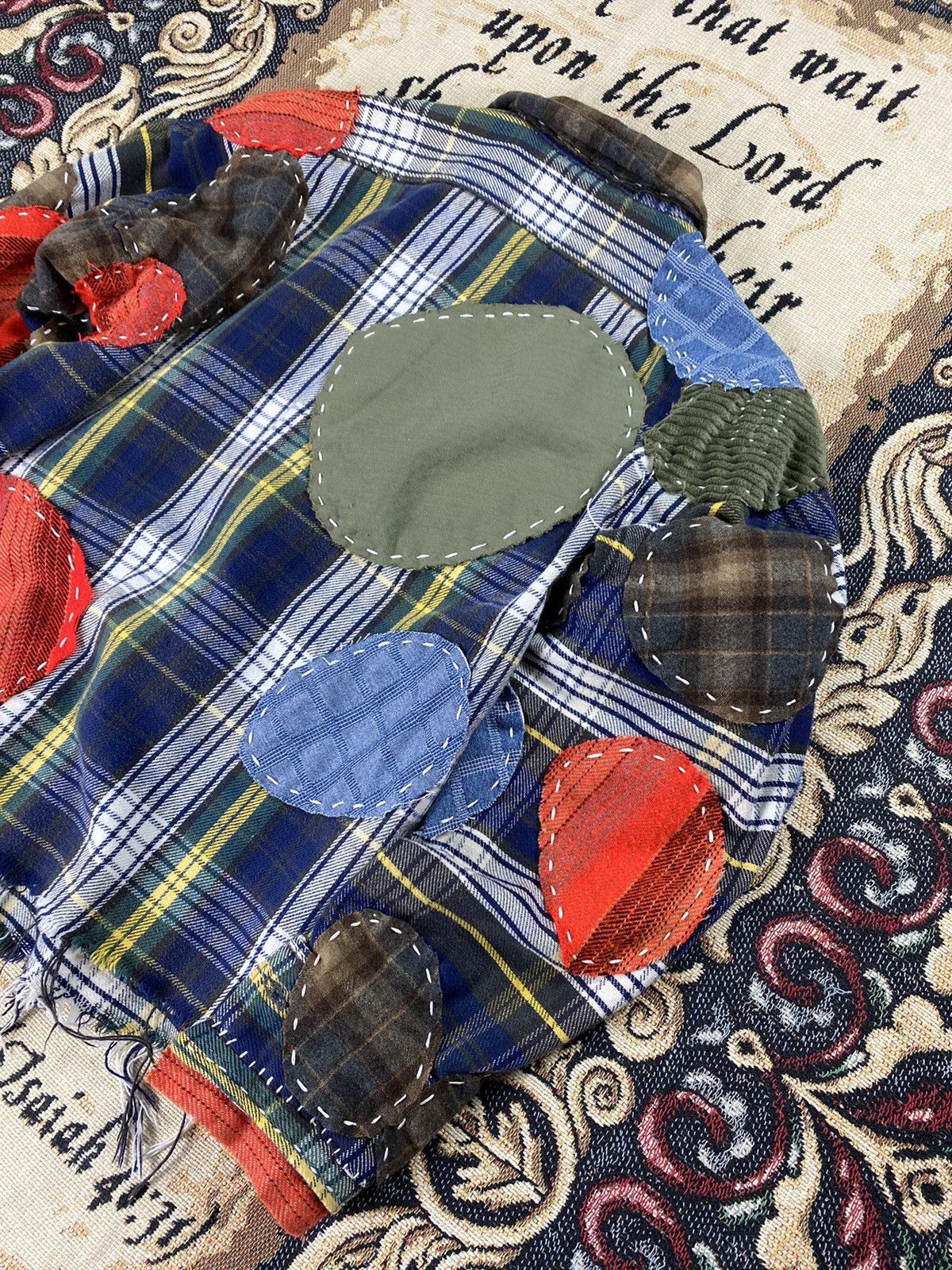 Vintage Fused Multi-Plaid [ PAIN ✞ ] Size US S / EU 44-46 / 1 - 8 Thumbnail
