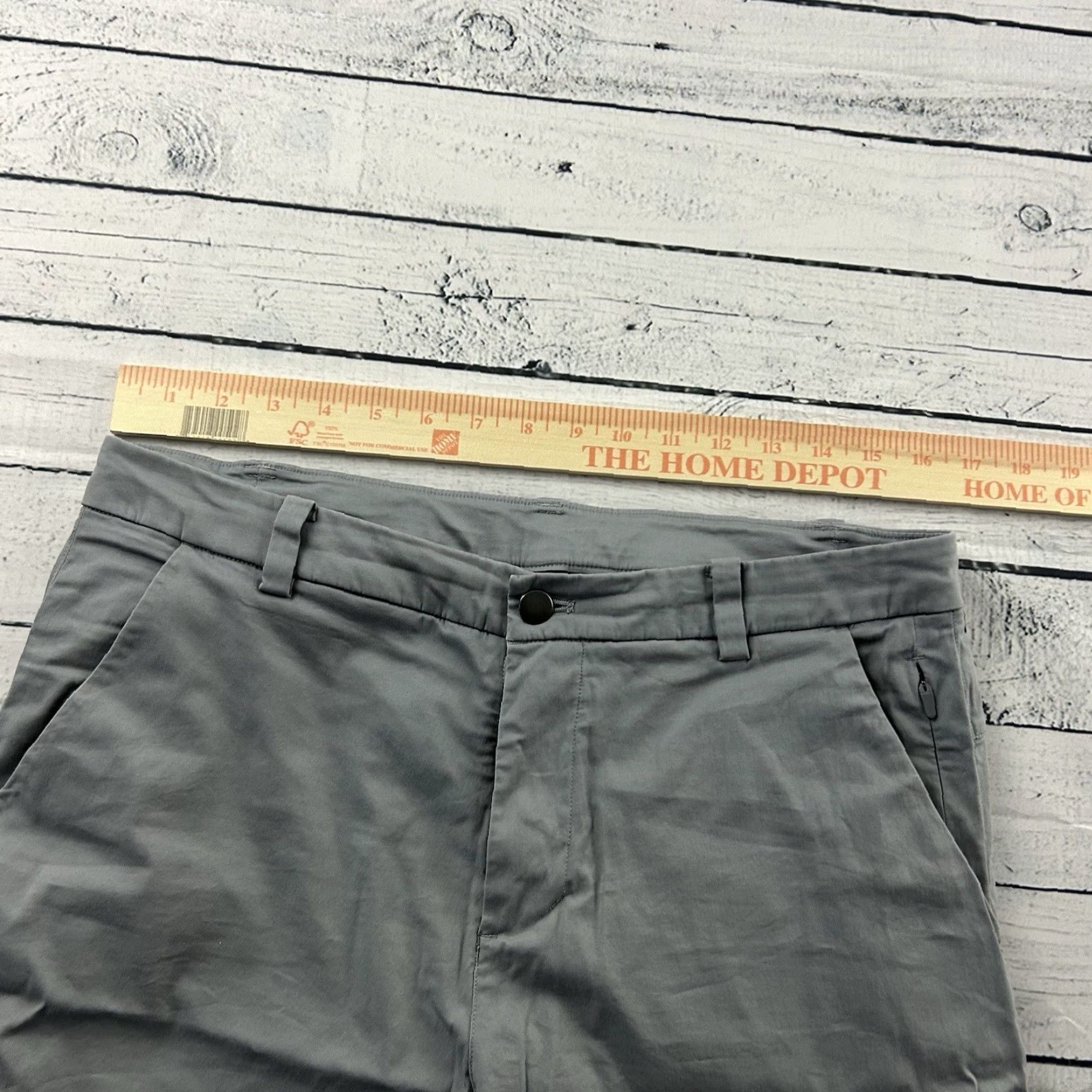 Lululemon Lululemon Commission Pants Men's 31x33 Gray Pants Mens 31 33 Gray Chino Slim? Size US 31 - 3 Thumbnail
