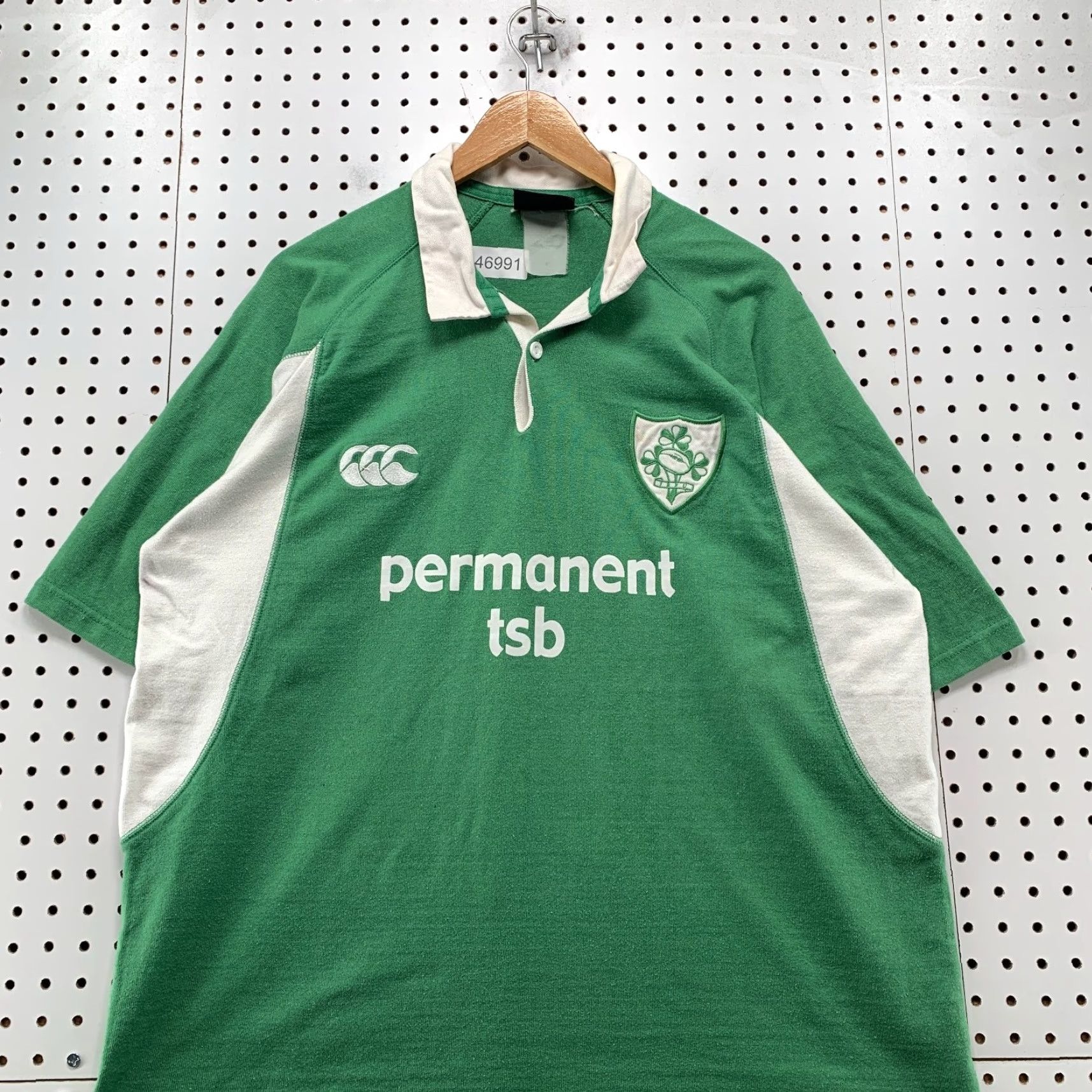Vintage VINTAGE Canterbury Ireland Rugby Shirt Mens XL Green Embroidered 2005 Size US XL / EU 56 / 4 - 2 Thumbnail