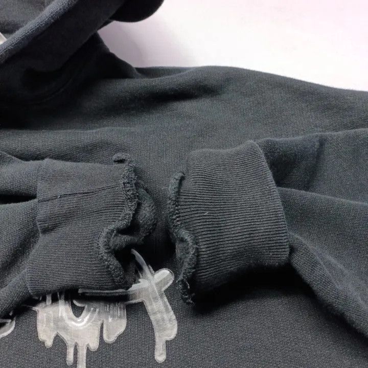 Balenciaga Balenciaga Black Oversized Letter Print Hoodie 0079-2507 Size S / US 4 / IT 40 - 7 Thumbnail