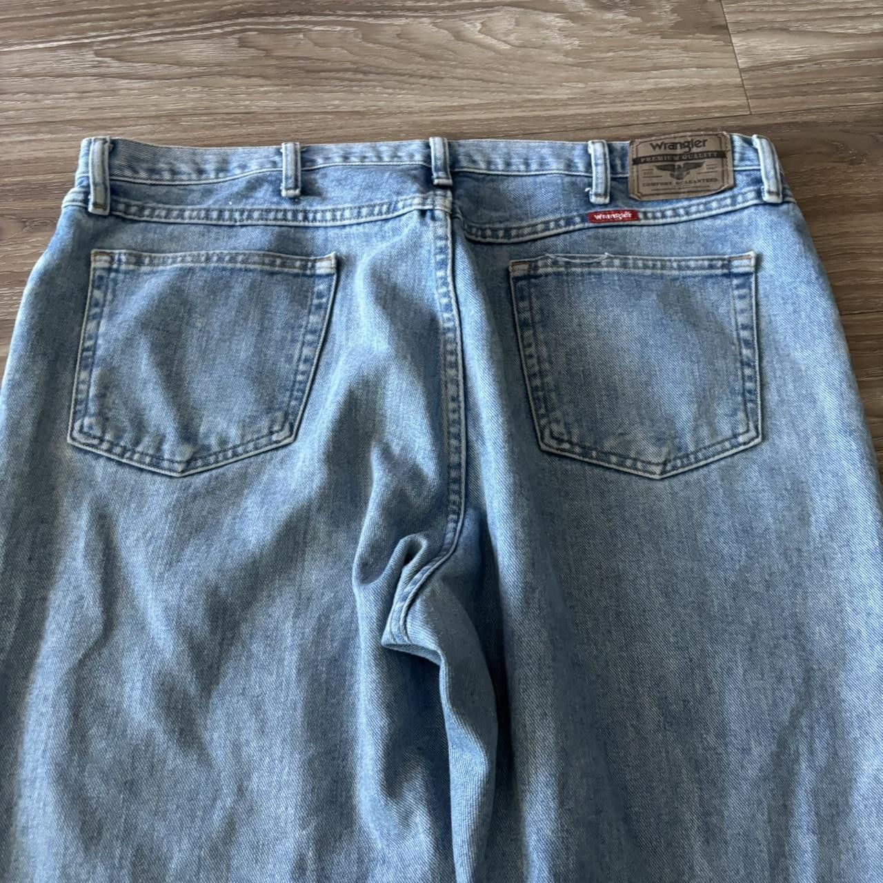Vintage Crazy Vintage Y2K/2000s Baggy Light Wash Skater Denim Jeans! 40x30 Size US 40 / EU 56 - 7 Thumbnail