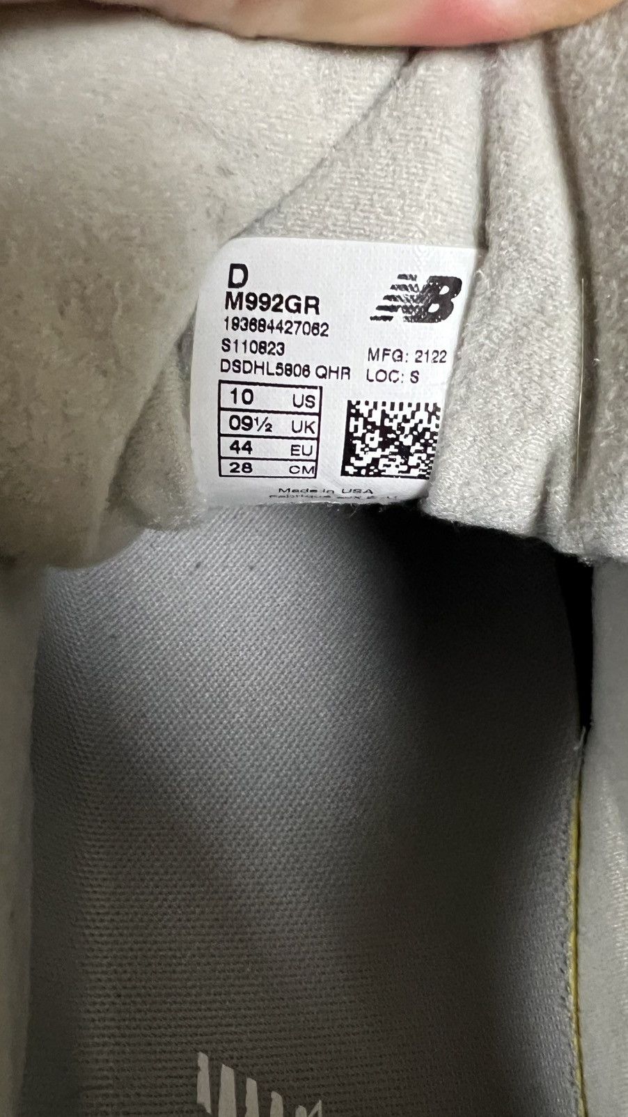 New Balance New Balance 992 Made In USA Grey 2020 Mens Size 10 Size US 10 / EU 43 - 7 Thumbnail