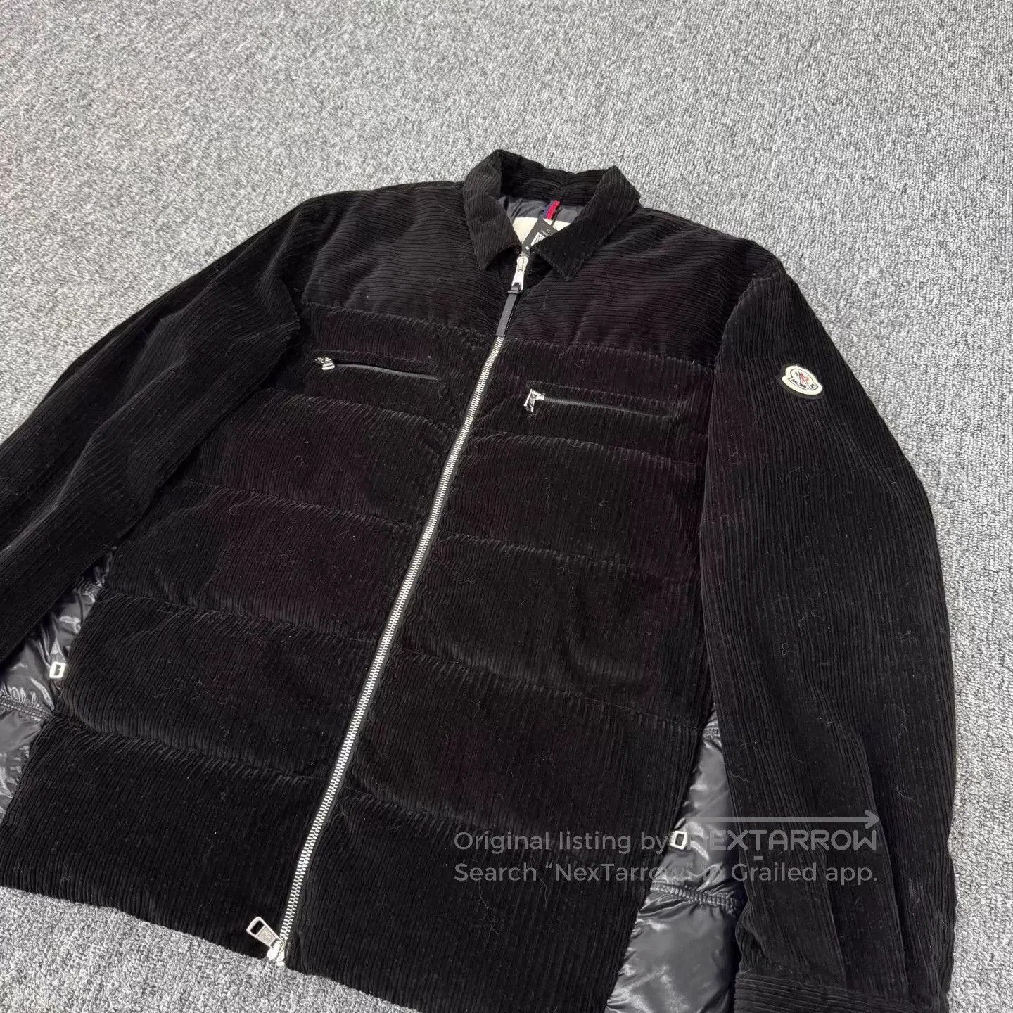 Moncler Black Zip. Size US M / EU 48-50 / 2 - 3 Thumbnail