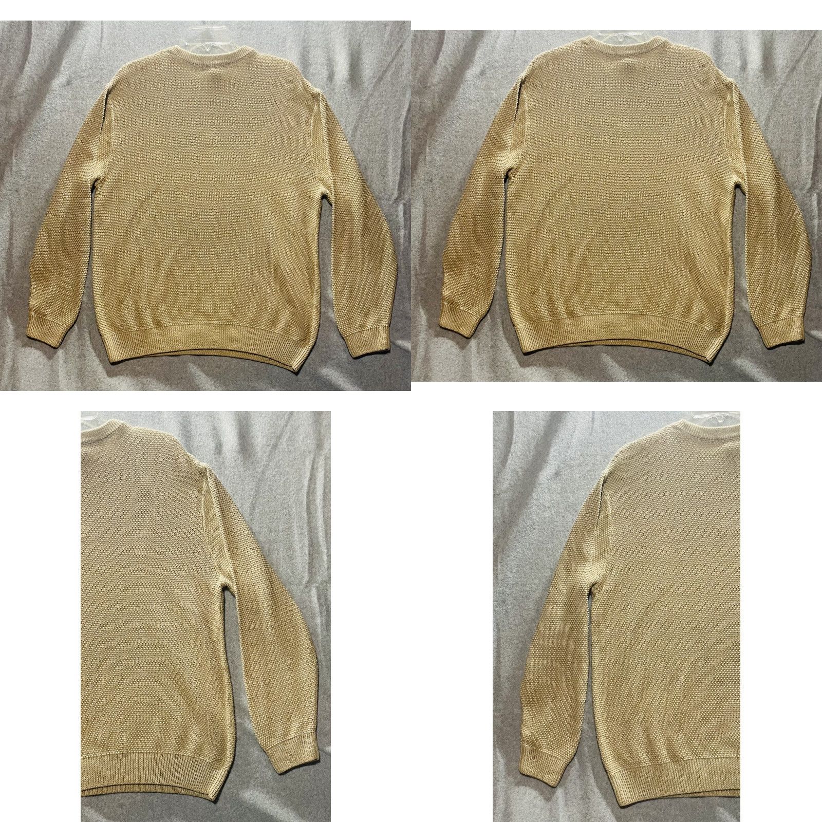 Vintage VINTAGE Cypress Links Men’s Knitted Golf Pullover Sweater LG Large Light Brown Beige Cotton Knit Pullover 90s Golf Mens Size US L / EU 52-54 / 3 - 8 Thumbnail