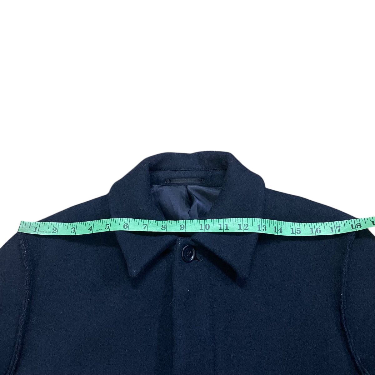 ABAHOUSE Vintage Abahouse Wool Button Jacket M Size Navyblue Colour Size US M / EU 48-50 / 2 - 16 Thumbnail