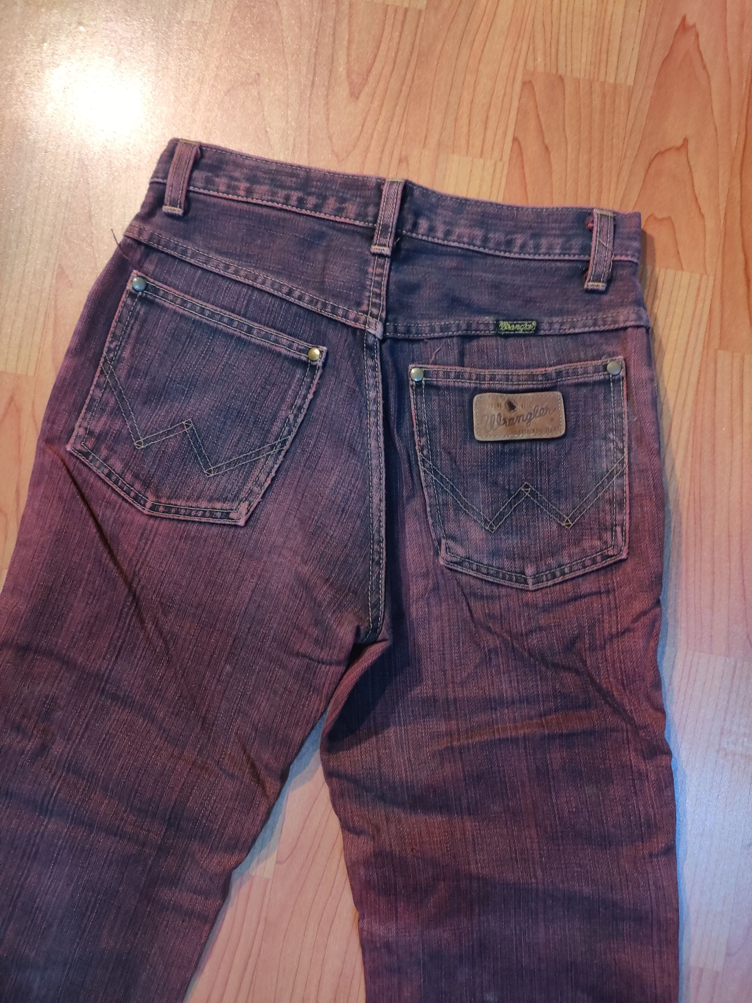 If Six Was Nine × Wrangler Wrangler Lady Flare Jeans Size 27" / US 4 / IT 40 - 3 Thumbnail