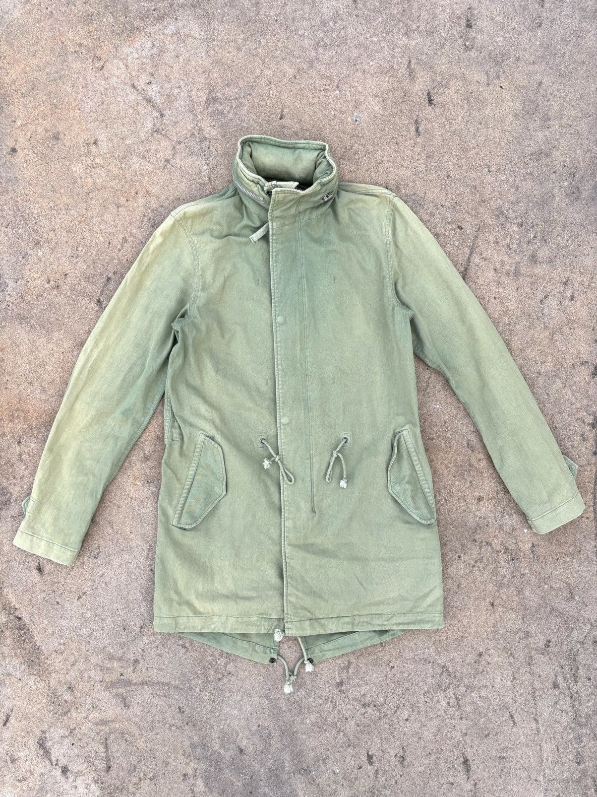 CABANE de ZUCCa FADED ZUCCA BY ISSEY MIYAKE ZIP JACKET COAT Size US S / EU 44-46 / 1 - 6 Thumbnail