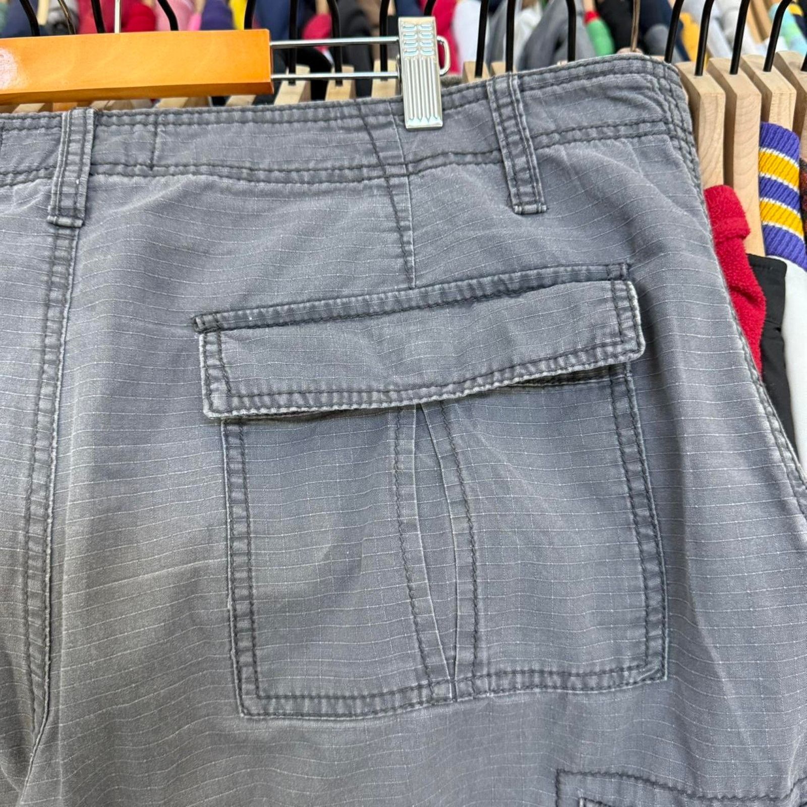 Ocean Pacific Vintage Y2K Baggy Ocean Pacific Faded Cargo Pants Grey Size US 40 / EU 56 - 7 Thumbnail