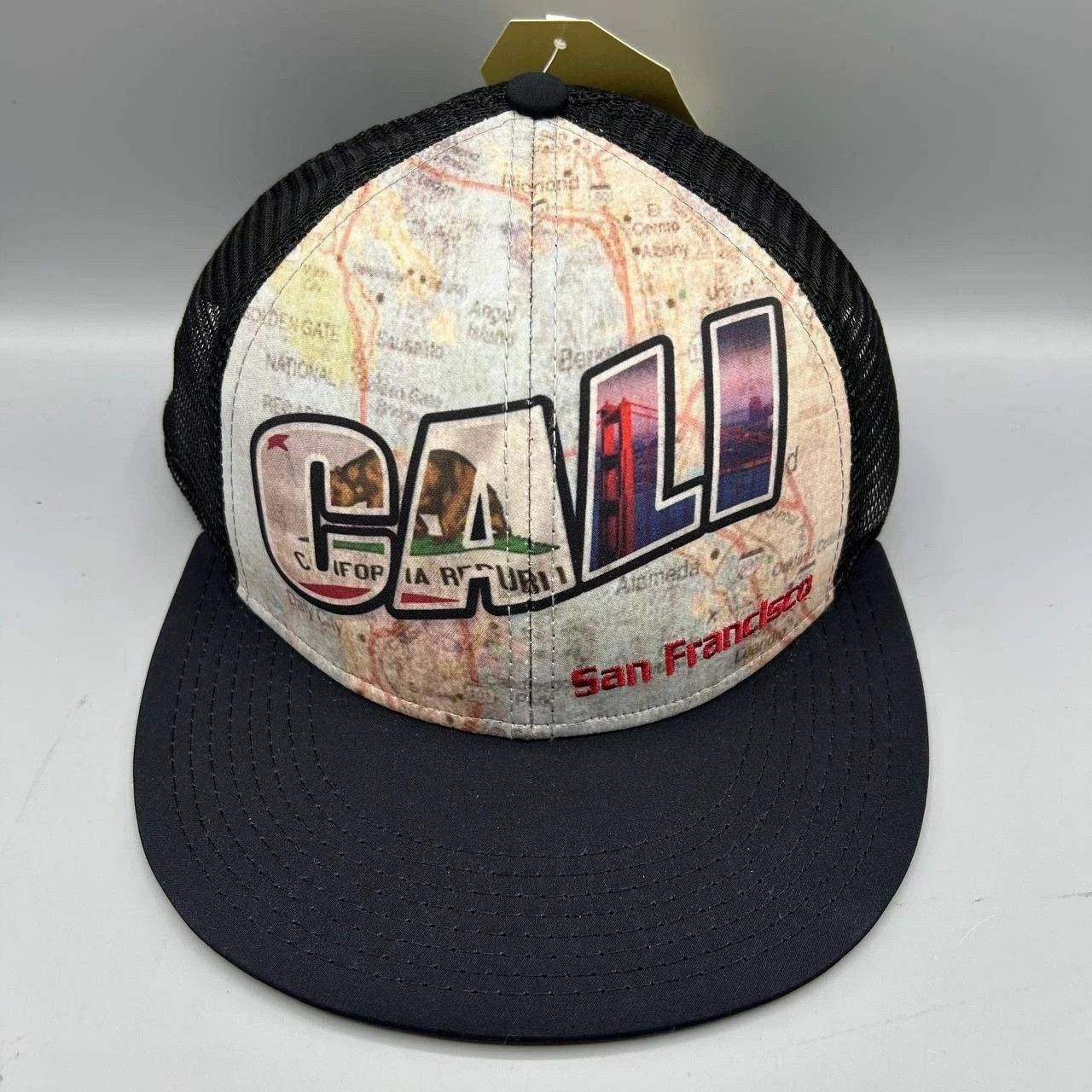 The Game California San Francisco Trucker Hat Men Black Snap Back Size ONE SIZE - 1 Thumbnail