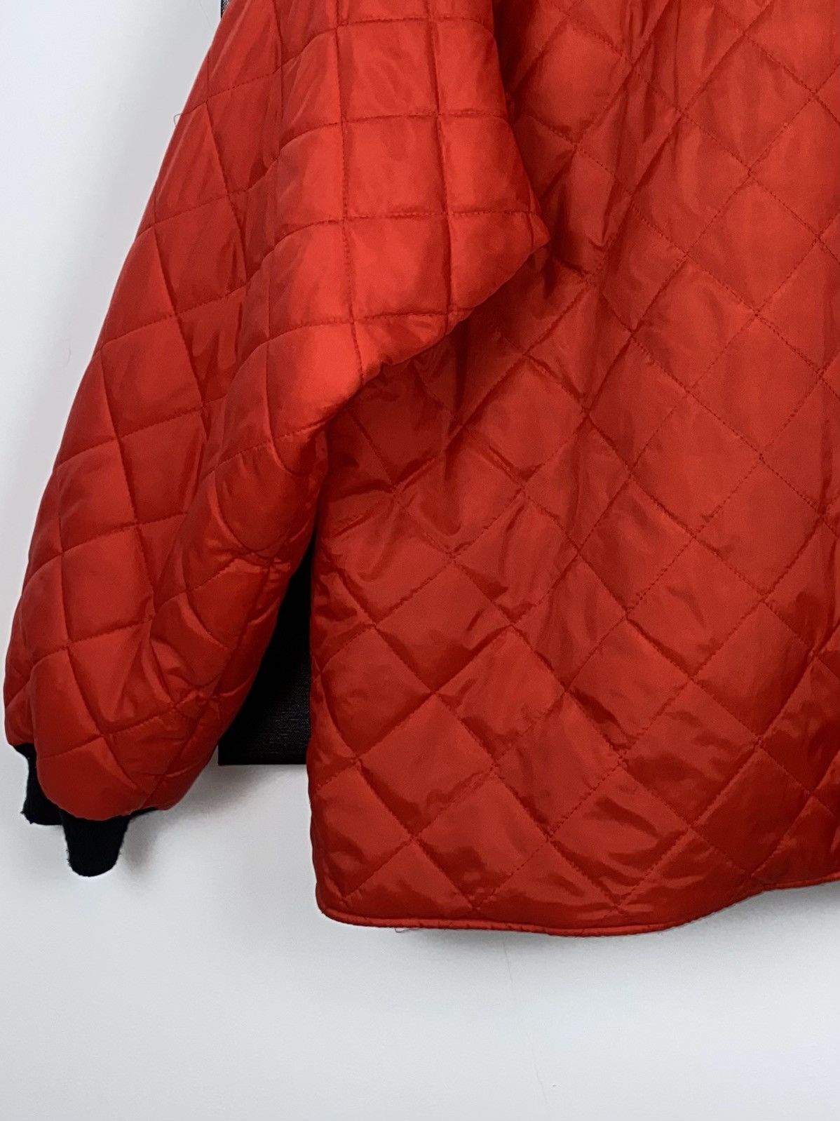 Formula 1 🚨 90s Shell Vintage Quilt Lining Red Nylon Jacket Formula 1 Size US M / EU 48-50 / 2 - 12 Thumbnail