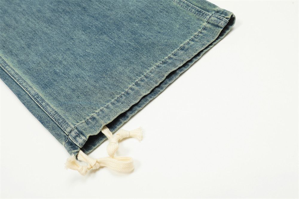 Japanese Brand × Jean American style retro casual straight washed gradient jeans Size US 32 / EU 48 - 6 Thumbnail