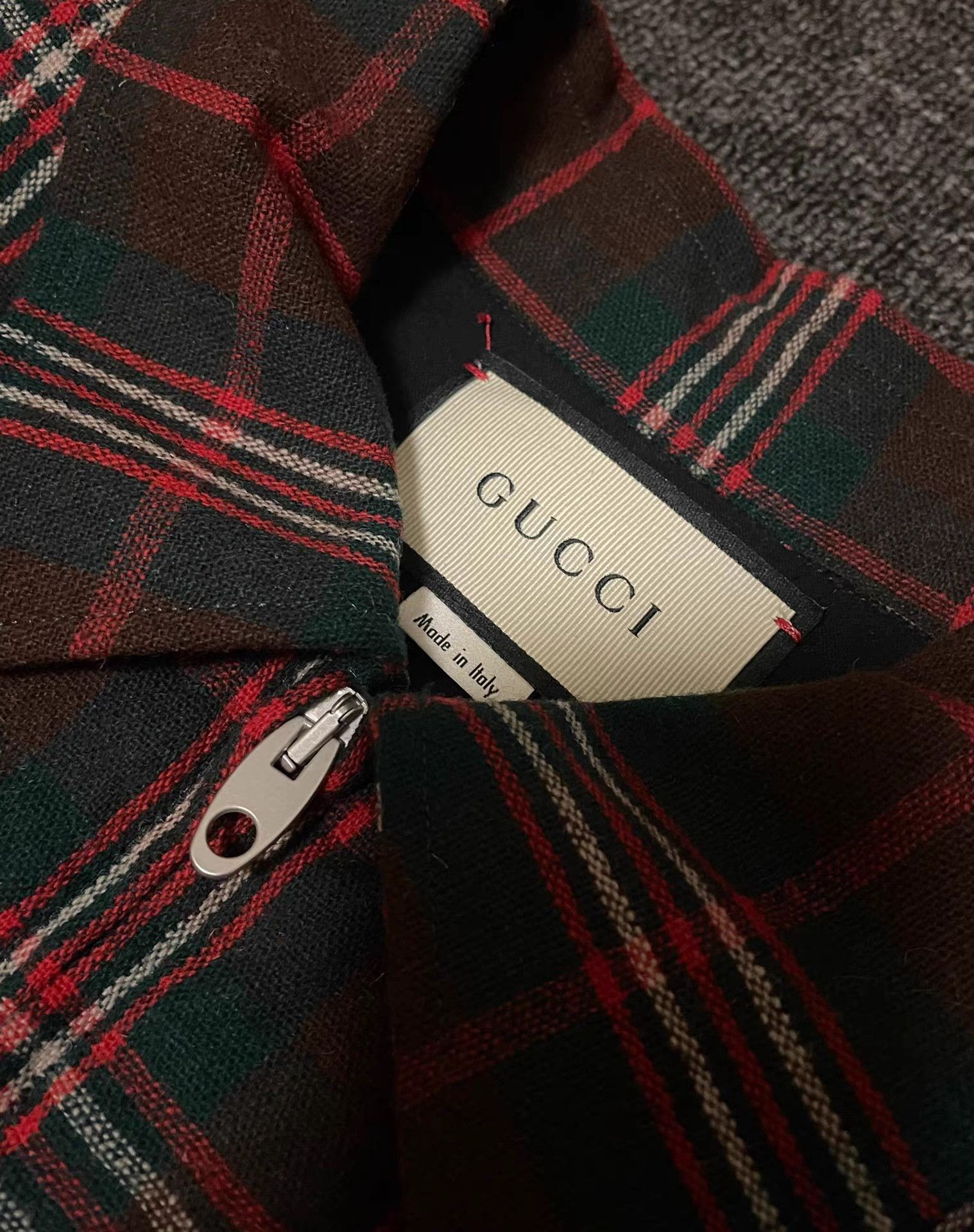Gucci Gucci Wool Plaid Jacket Size US L / EU 52-54 / 3 - 4 Thumbnail