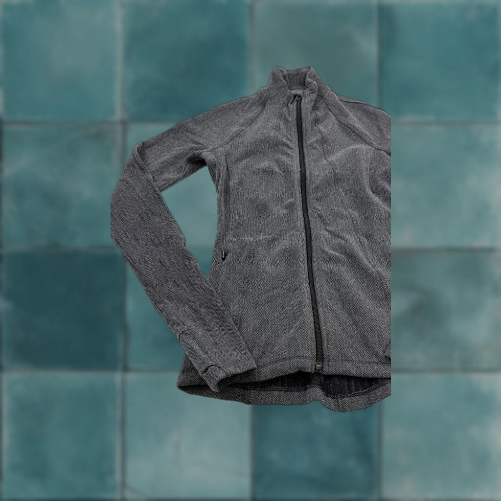 Athleta Athleta Jacket XXS Womens Herringbone Full Zip Pockets Lightweight Outdoor Size XS / US 0-2 / IT 36-38 - 1 Thumbnail