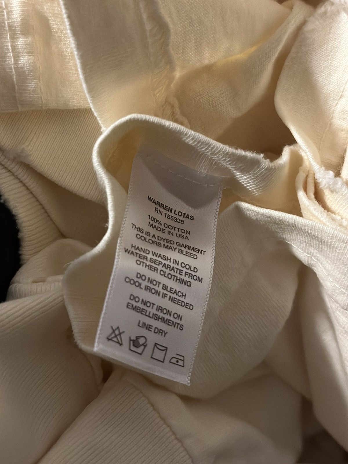Warren Lotas Warren lotas cream long sleeve Size US XXL / EU 58 / 5 - 4 Thumbnail