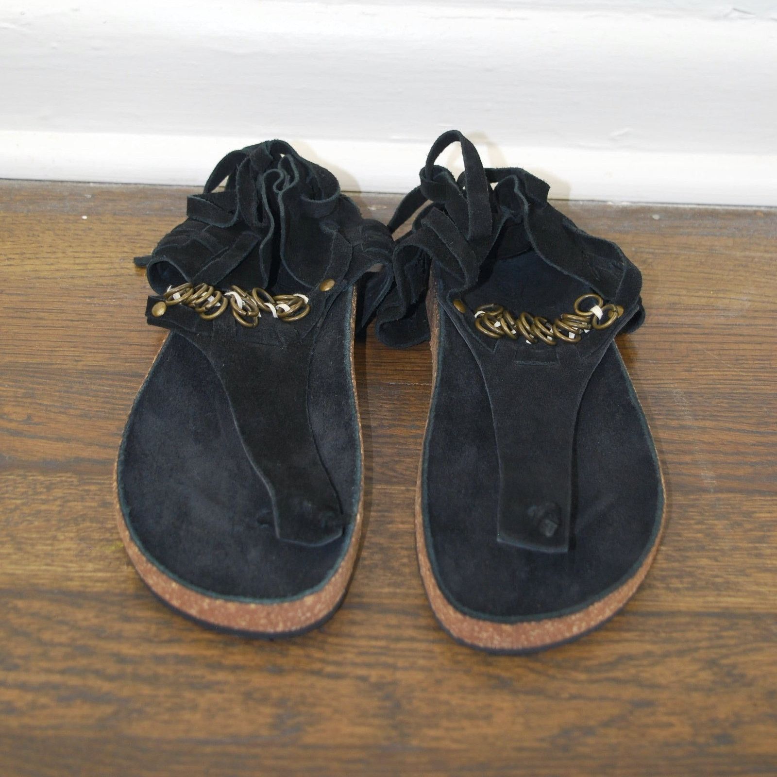 Free People NEW Free People Collins Wrap Suede Gladiator Leather Sandal Size US 7.5 / IT 37.5 - 3 Thumbnail