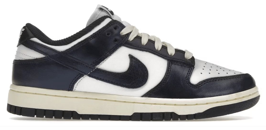Nike Dunk Low PRM Vintage Navy (W) Size US 10 / IT 40 - 1 Thumbnail