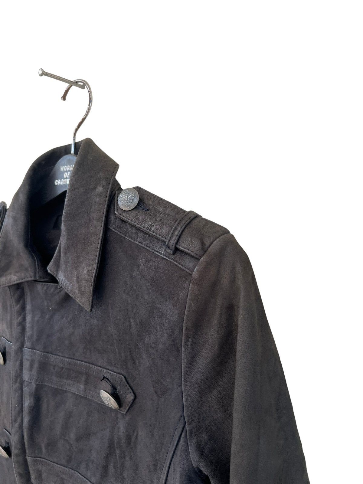 ato THE, TWELVE ( ato ) Patina Goatskin Leather Jacket Cropped Size US S / EU 44-46 / 1 - 11 Thumbnail