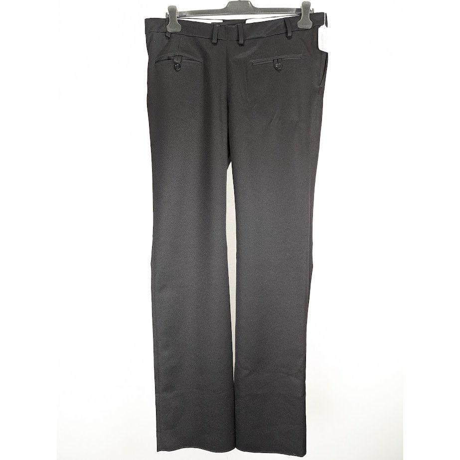 o1rshd1 Woven Bumster Tailored Trousers in Black