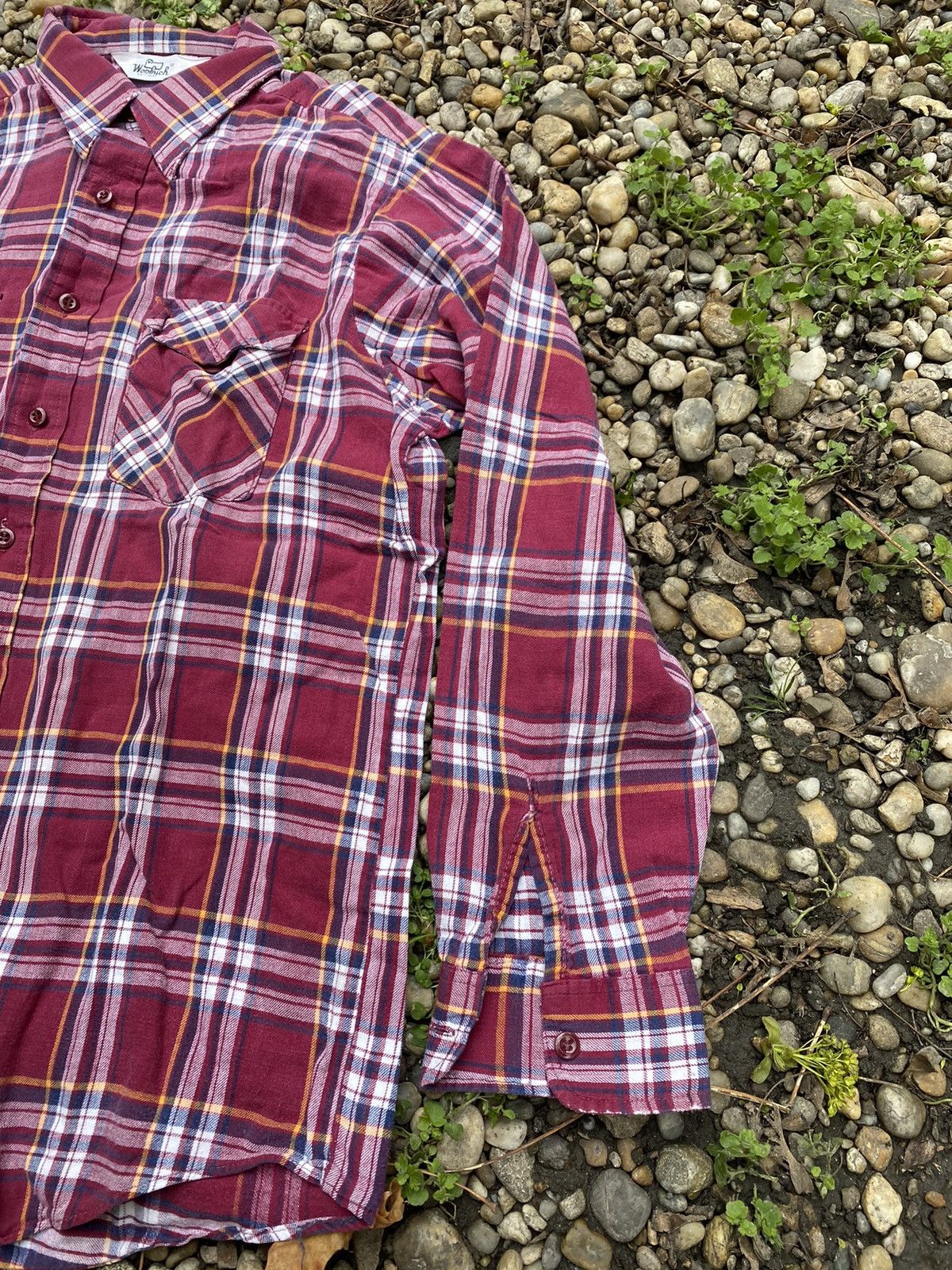 Woolrich Woolen Mills Vintage 70s 80s Woolrich Flannel Work Dense Shirt Size US L / EU 52-54 / 3 - 6 Thumbnail