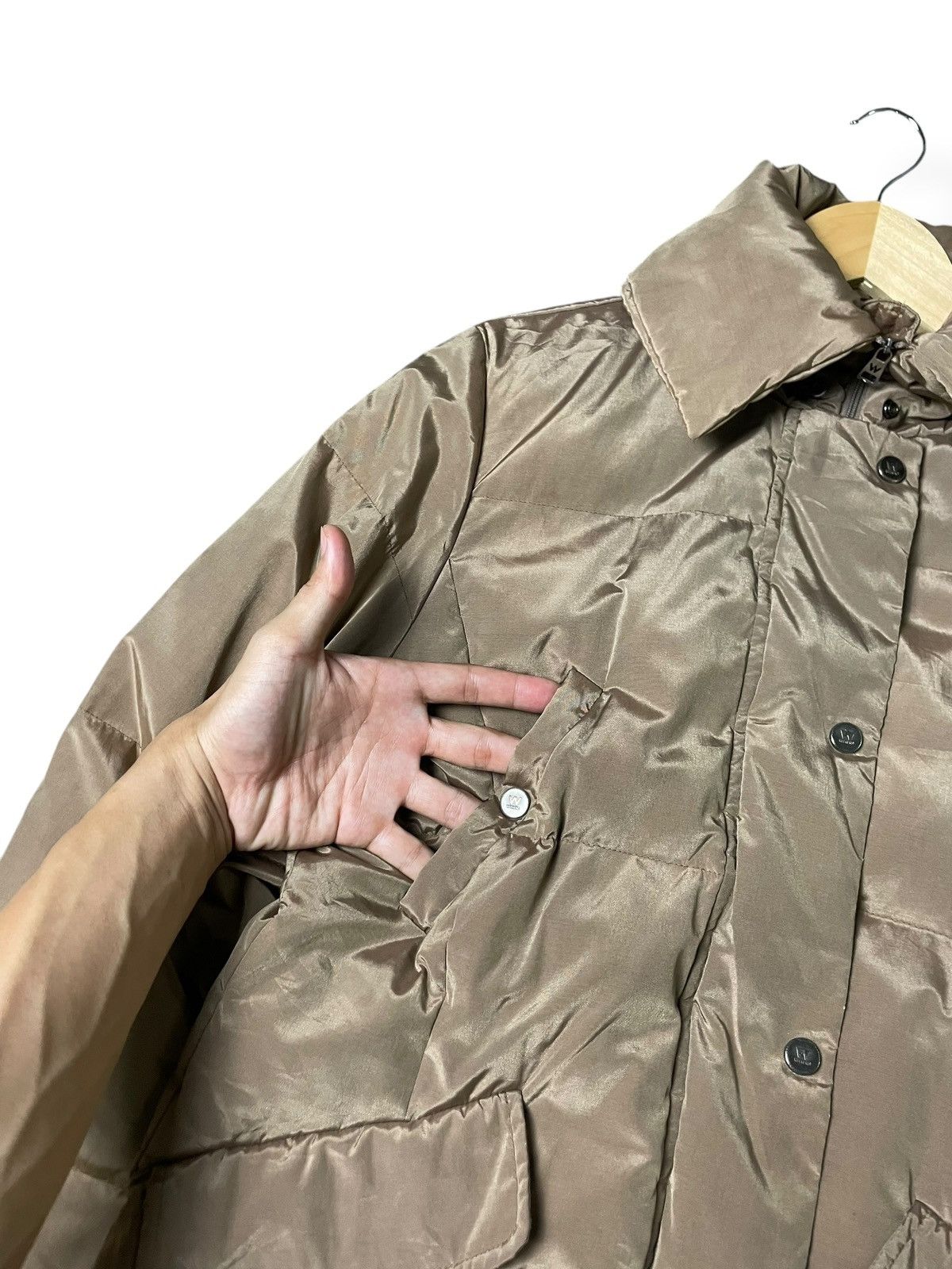 Japanese Brand × Vintage Max Mara Water Repellent Padded Jacket (61) Size US XXS / EU 40 - 5 Thumbnail