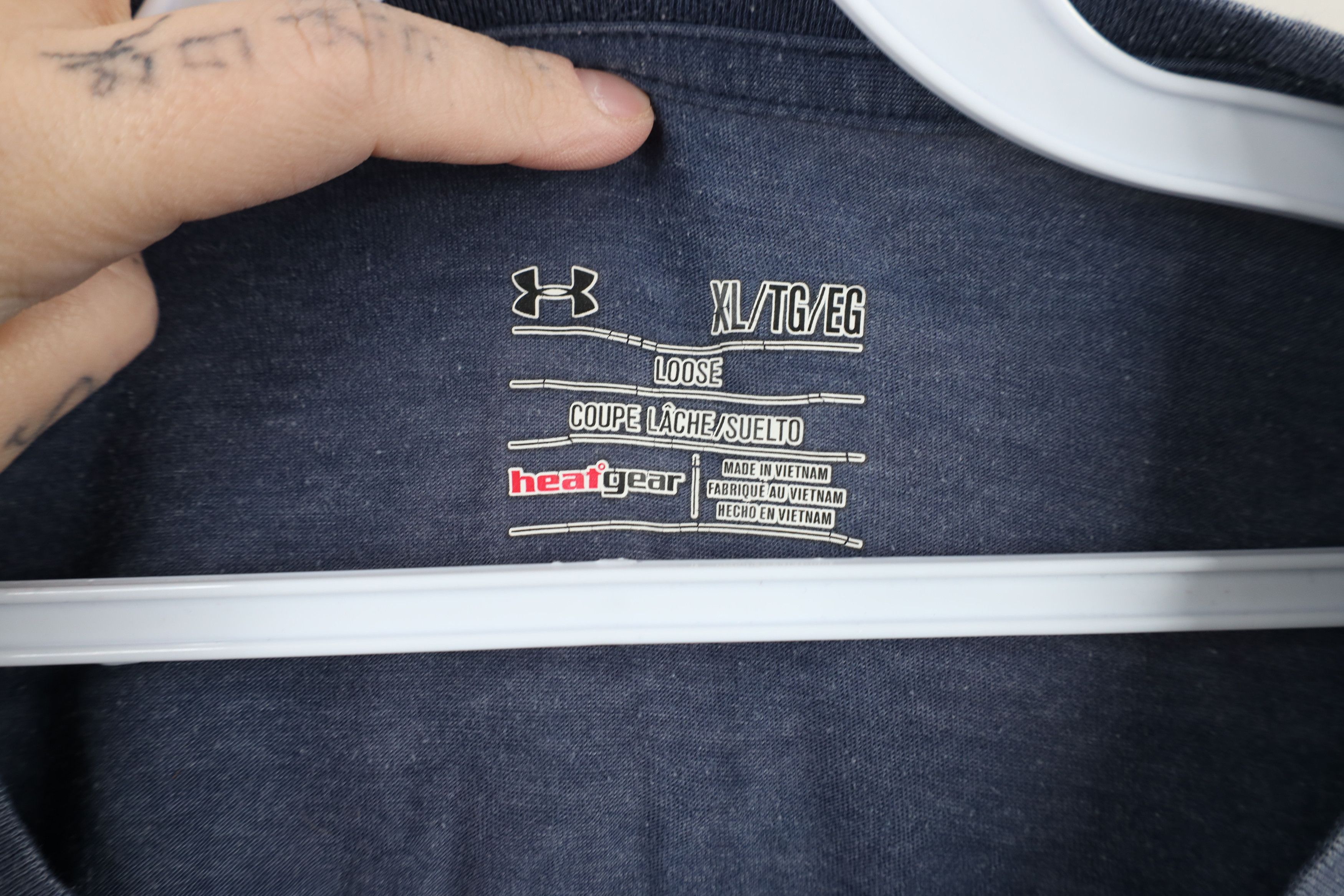 Under Armour × Vintage Under Armour Operation Freedom Military Short Sleeve T-Shirt Size US XL / EU 56 / 4 - 9 Thumbnail