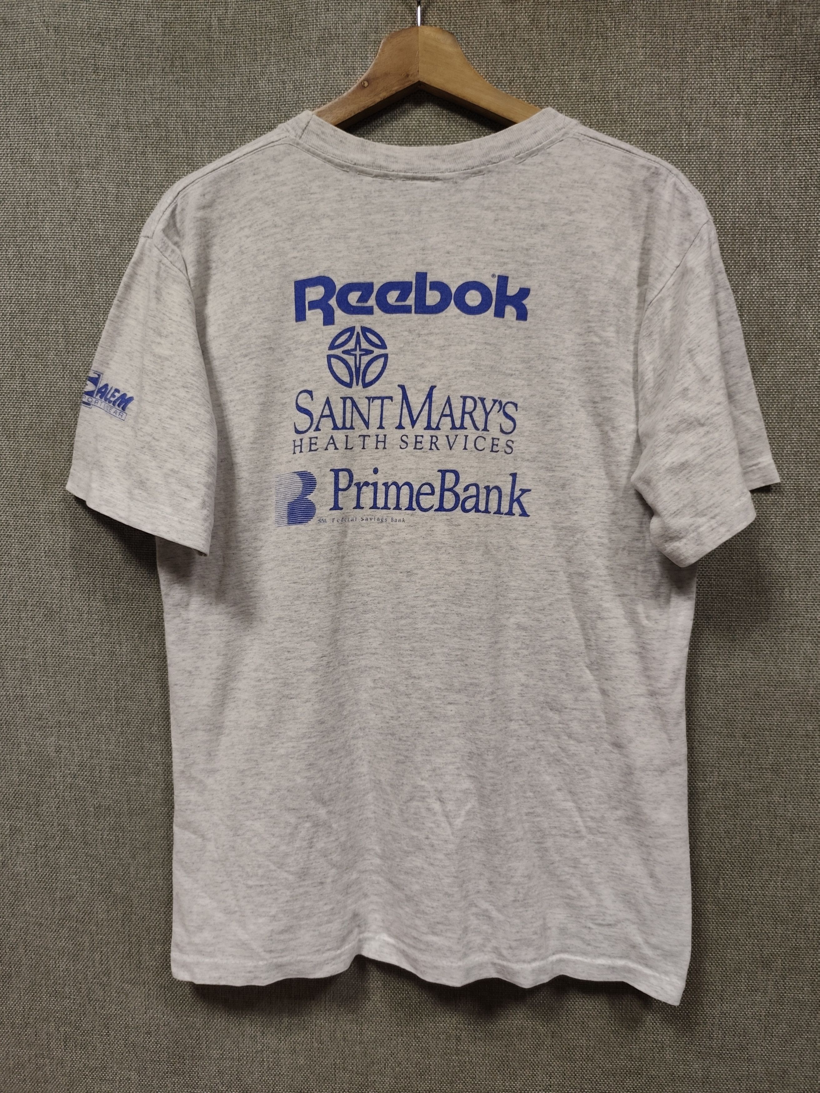NBA × Reebok × Salem Sportswear Vintage 90s t shirt Gus Macker Basketball by Salem Sportwear Size US M / EU 48-50 / 2 - 2 Thumbnail
