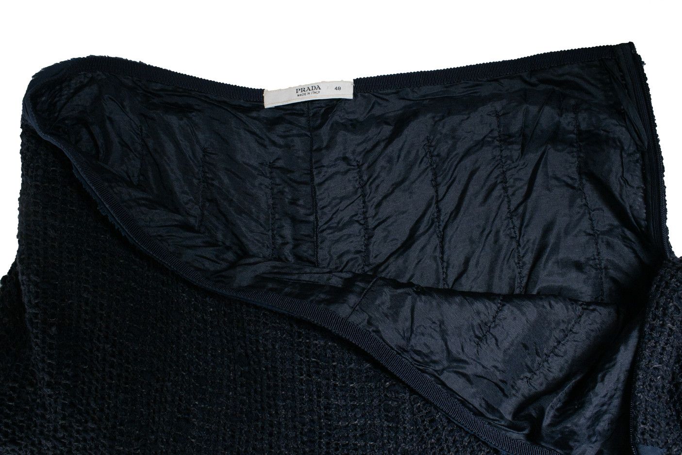 Prada Prada, knitted skirt in blue Size 34" / US 12 / IT 48 - 6 Thumbnail